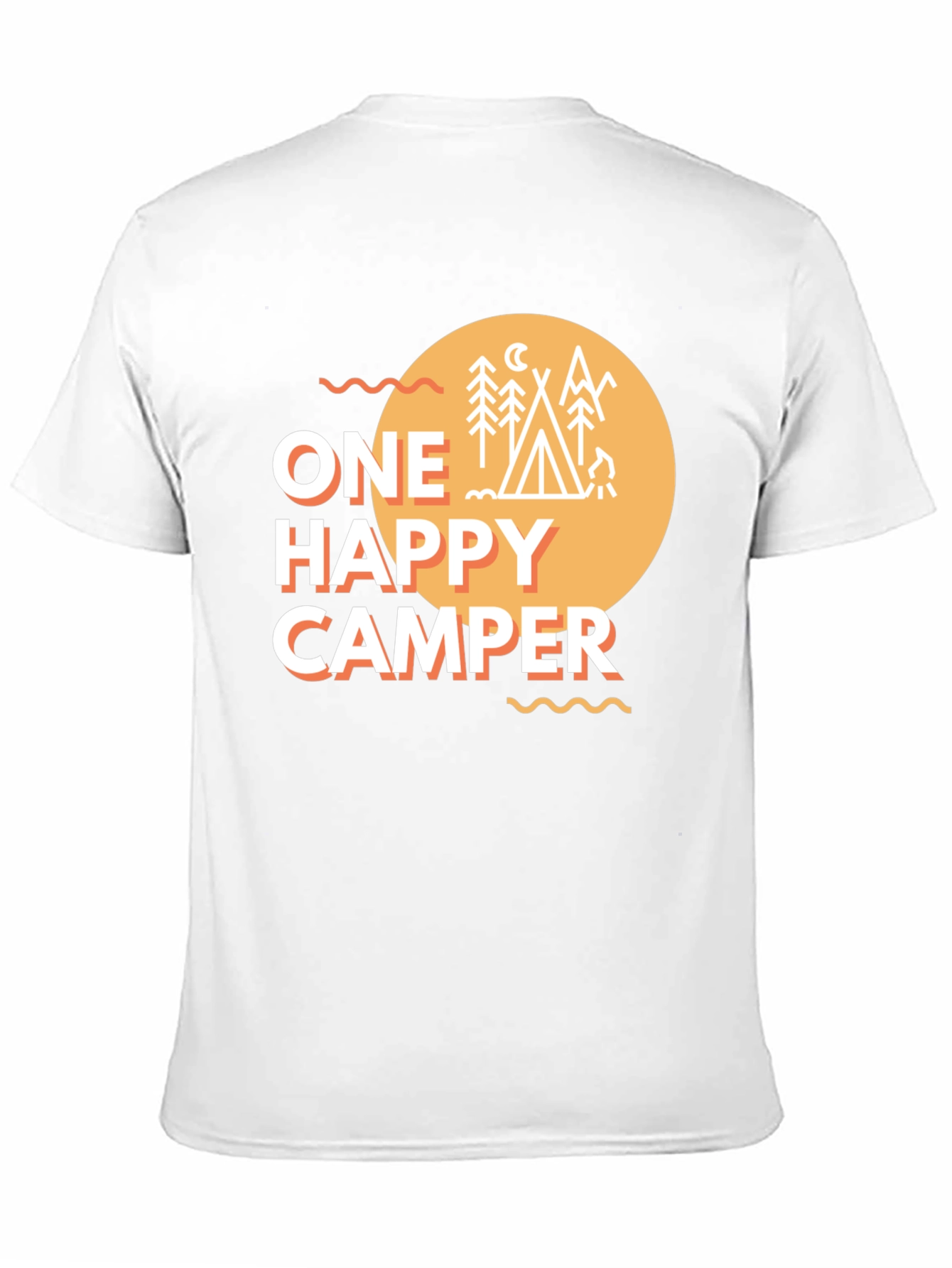 One Happy Camper Graphic T-Shirt