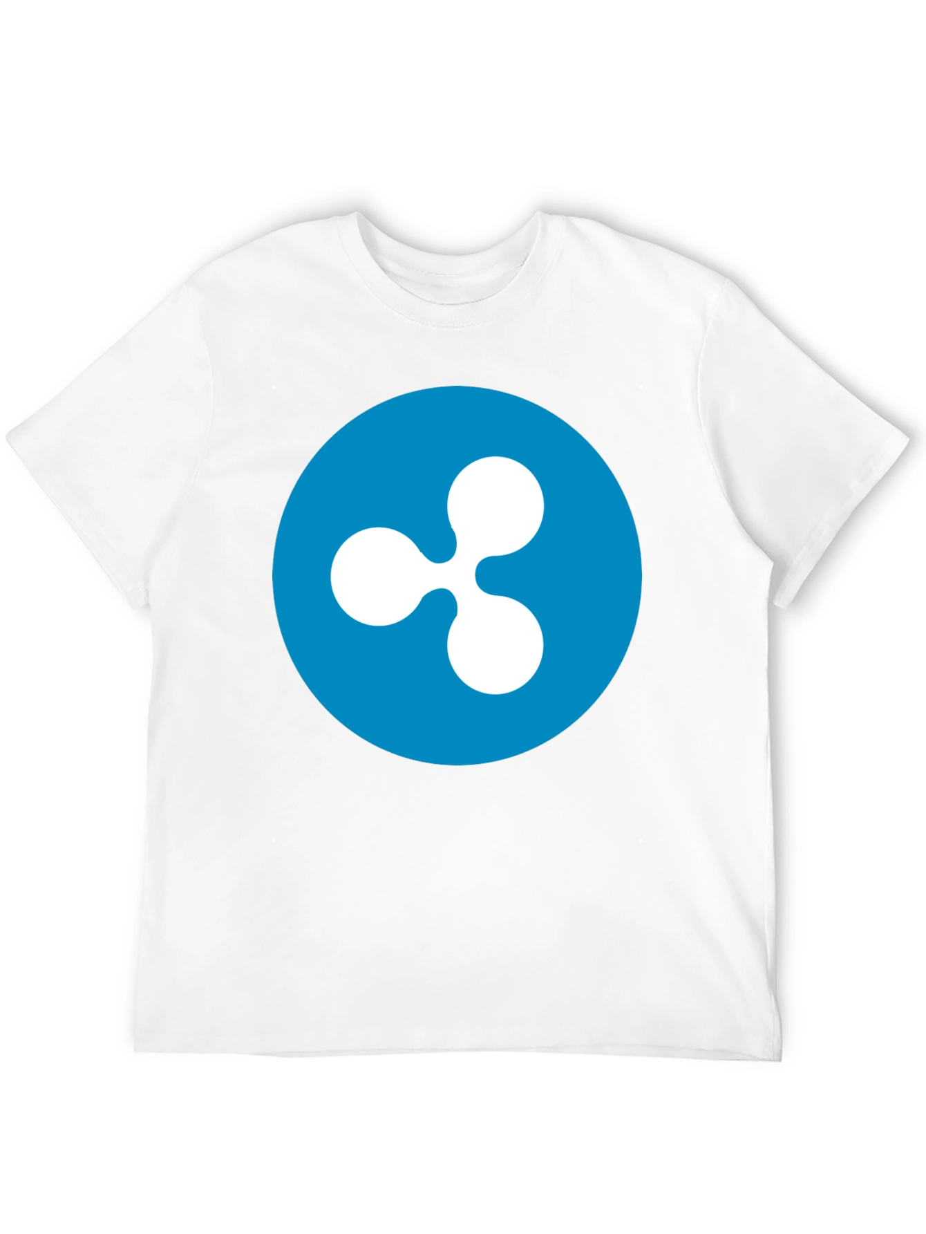 Ripple Crypto Logo T-Shirt - Black