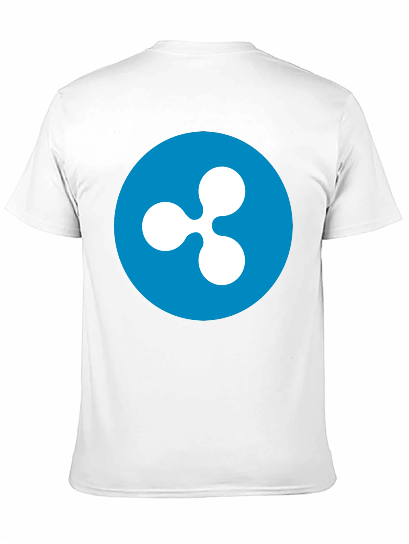 Ripple Crypto Logo T-Shirt - Black