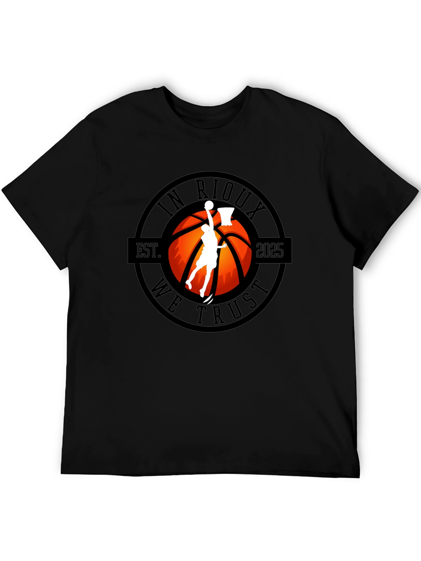 Basketball Graphic Tee - In Rioux We Trust
