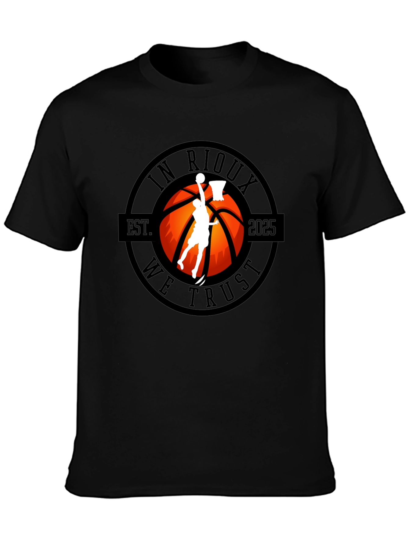 Basketball Graphic Tee - In Rioux We Trust