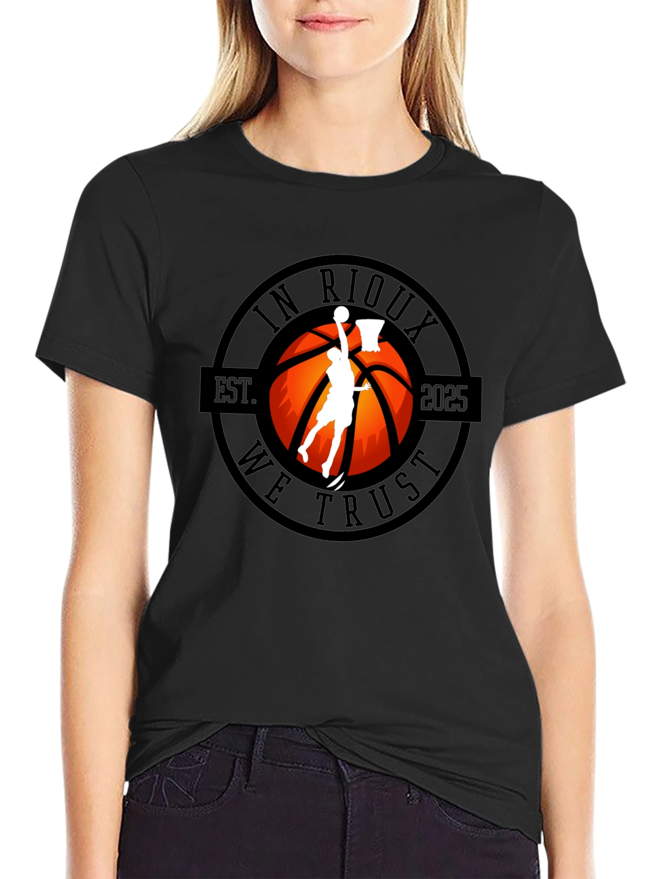 Basketball Graphic Tee - In Rioux We Trust