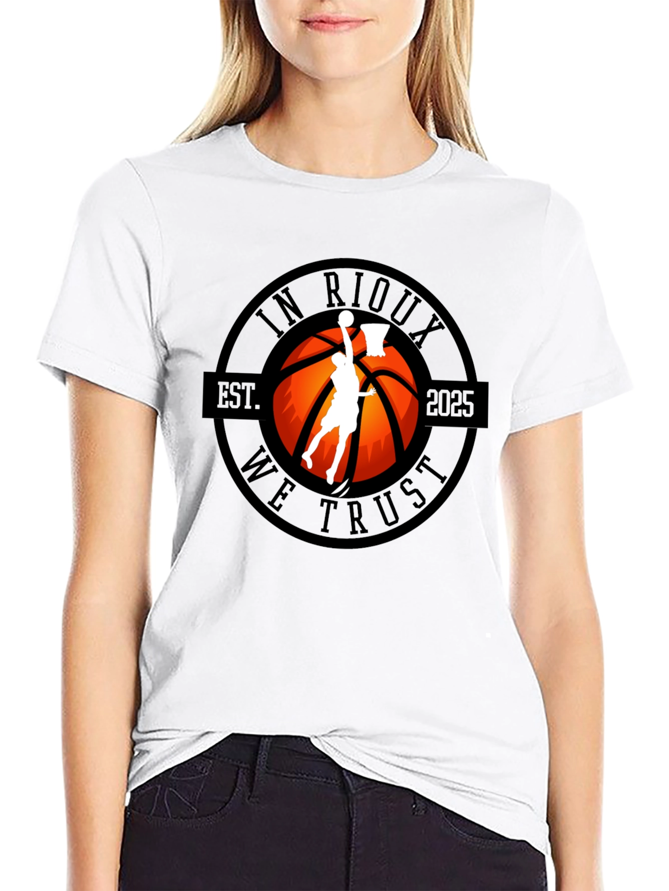 Basketball Graphic Tee - In Rioux We Trust