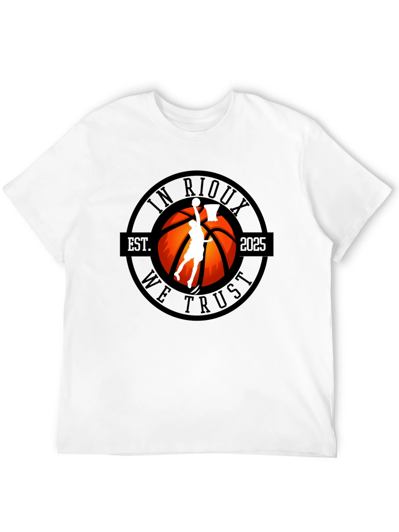 Basketball Graphic Tee - In Rioux We Trust
