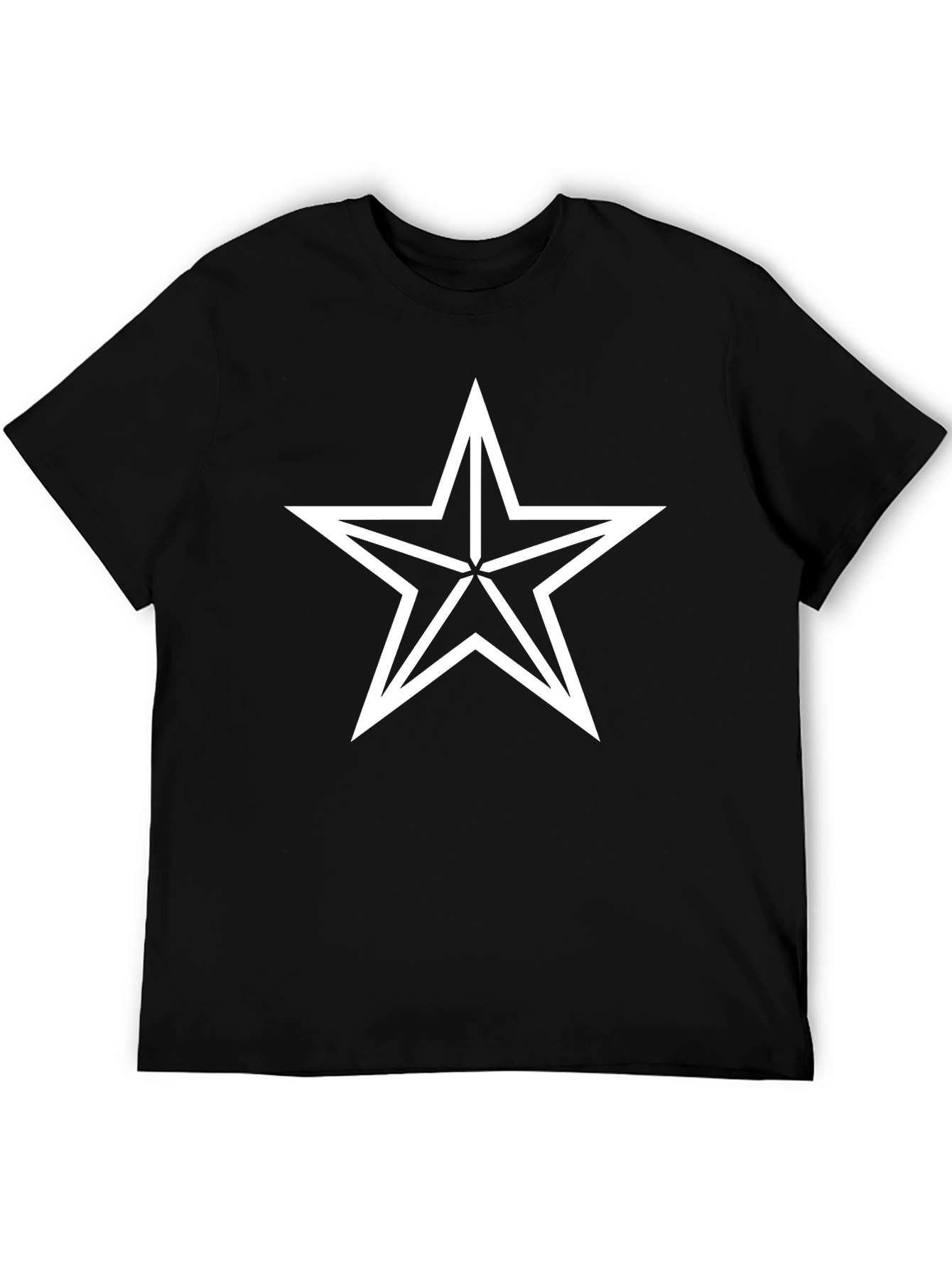 Star Graphic Black T-Shirt