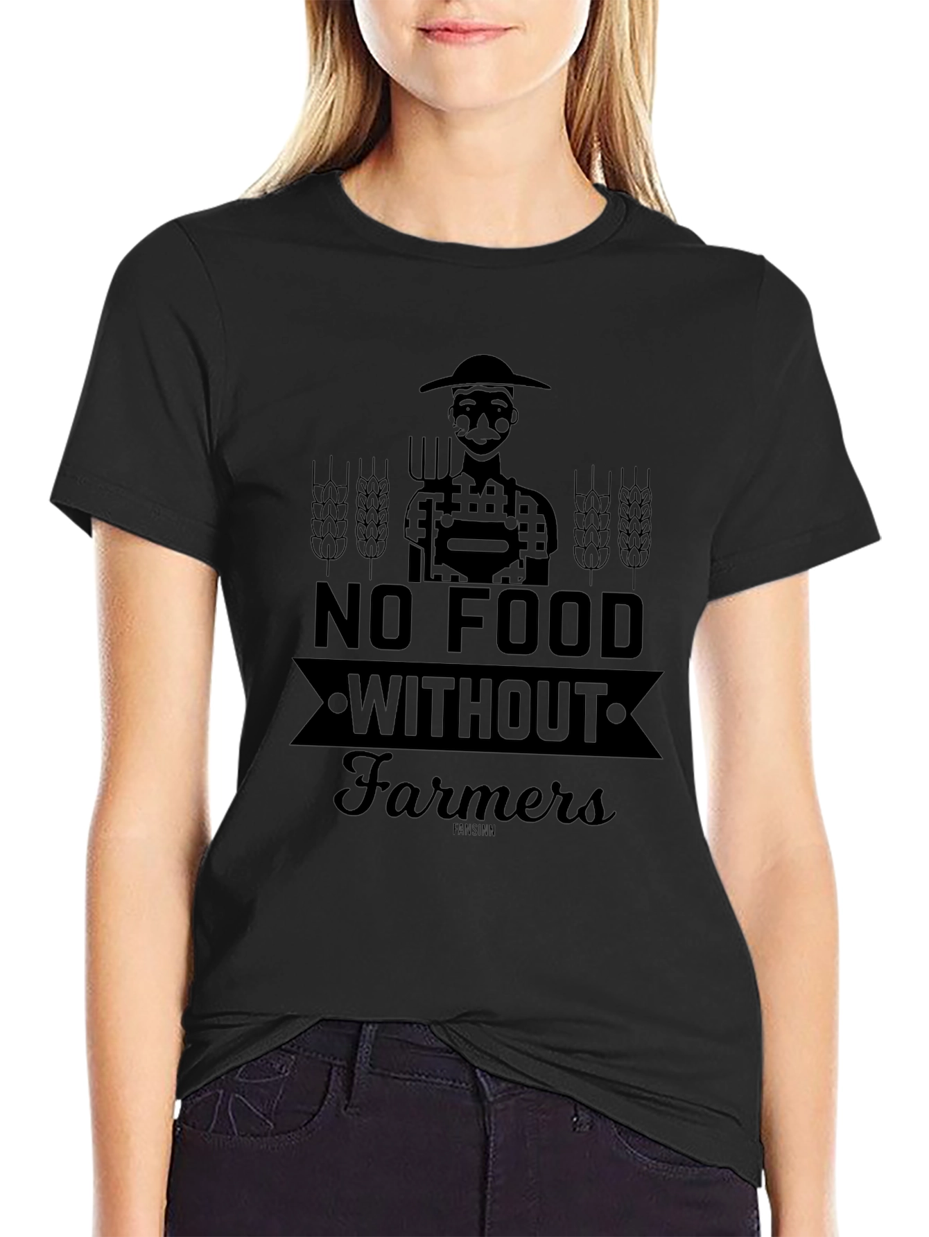 No Food Without Farmers T-Shirt