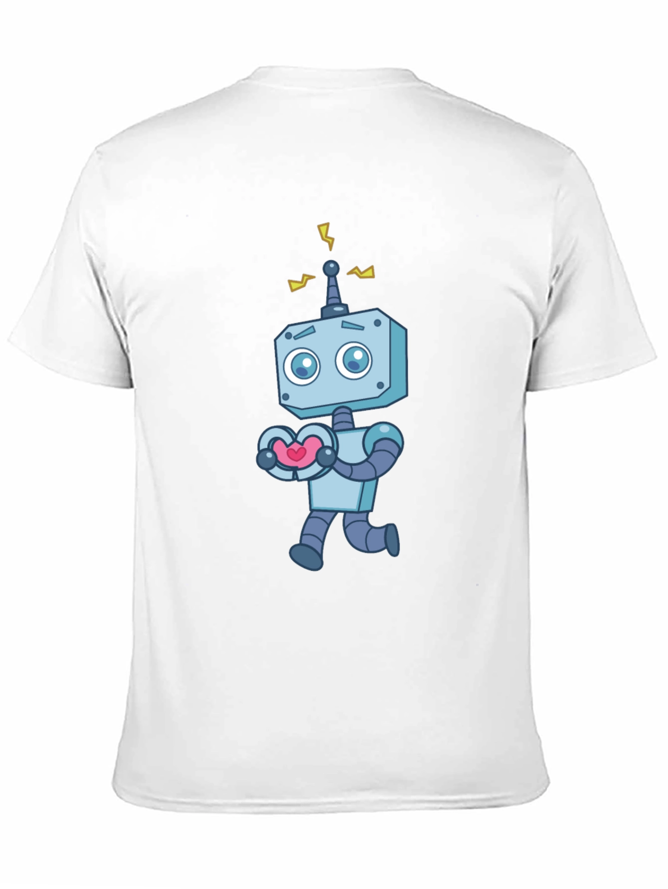 Robot Heart T-Shirt - Quirky Graphic Tee