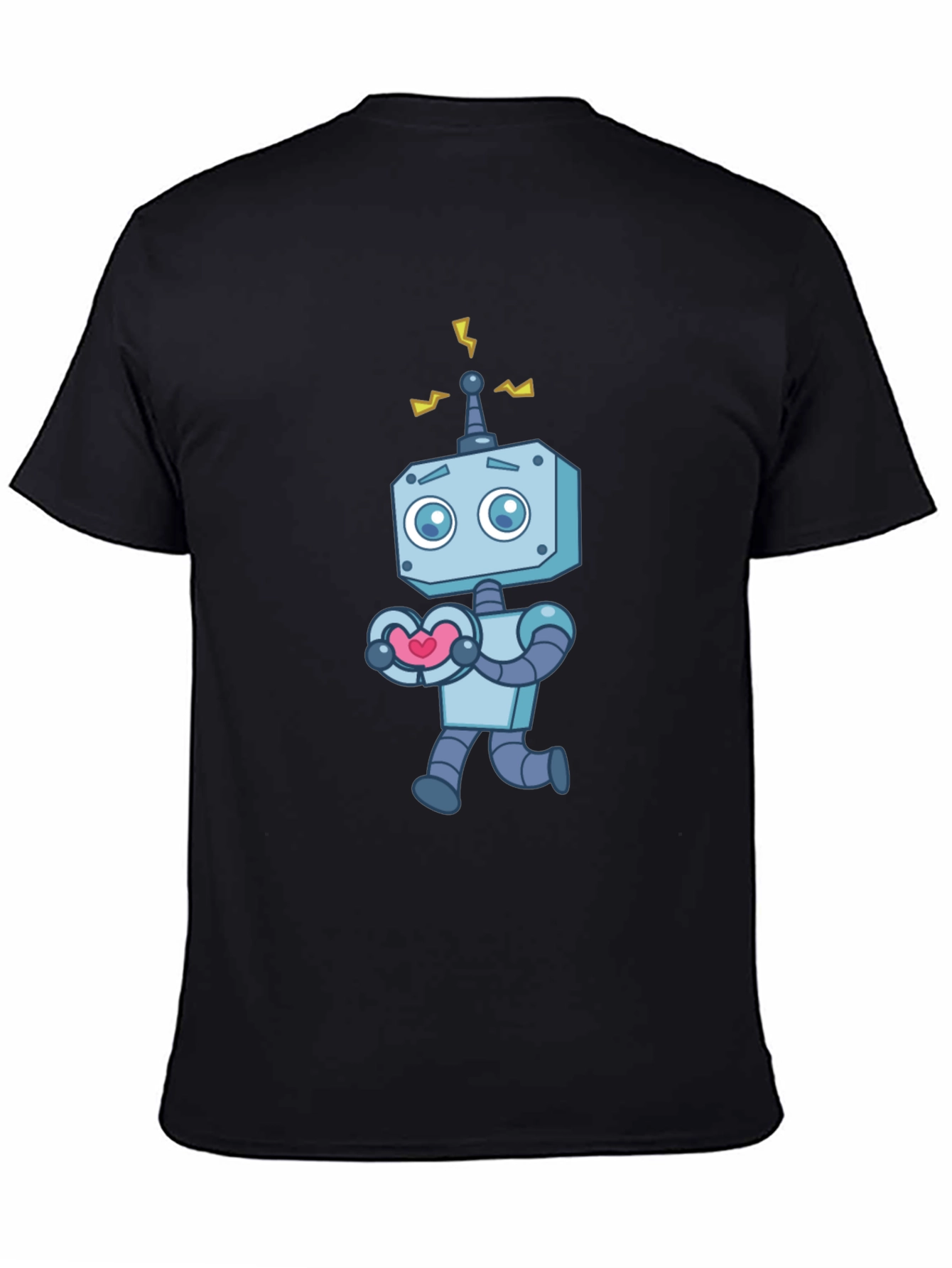 Robot Heart T-Shirt - Quirky Graphic Tee