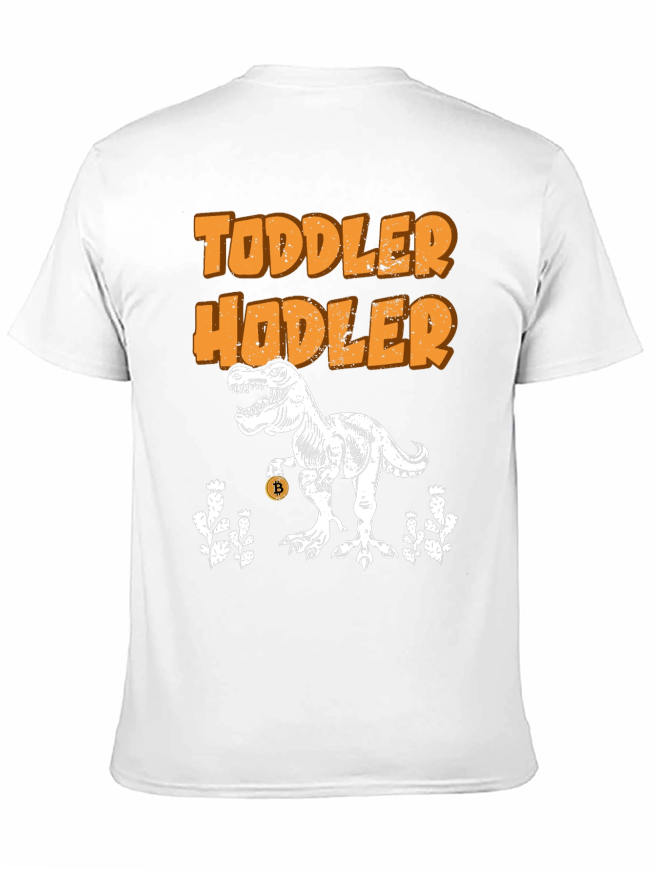 Toddler Hodler Bitcoin Dinosaur T-Shirt