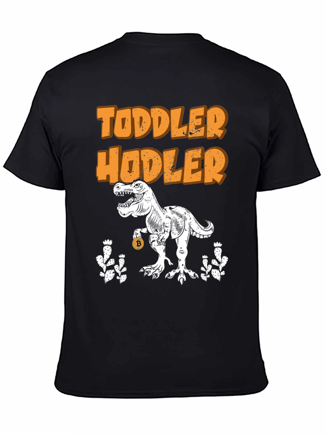 Toddler Hodler Bitcoin Dinosaur T-Shirt