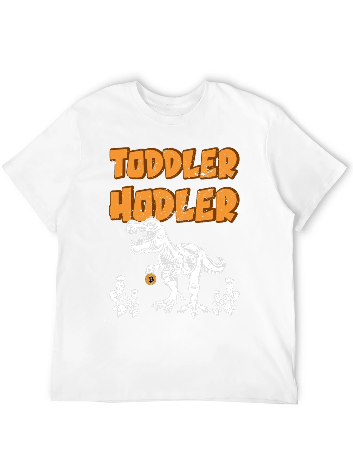 Toddler Hodler Bitcoin Dinosaur T-Shirt