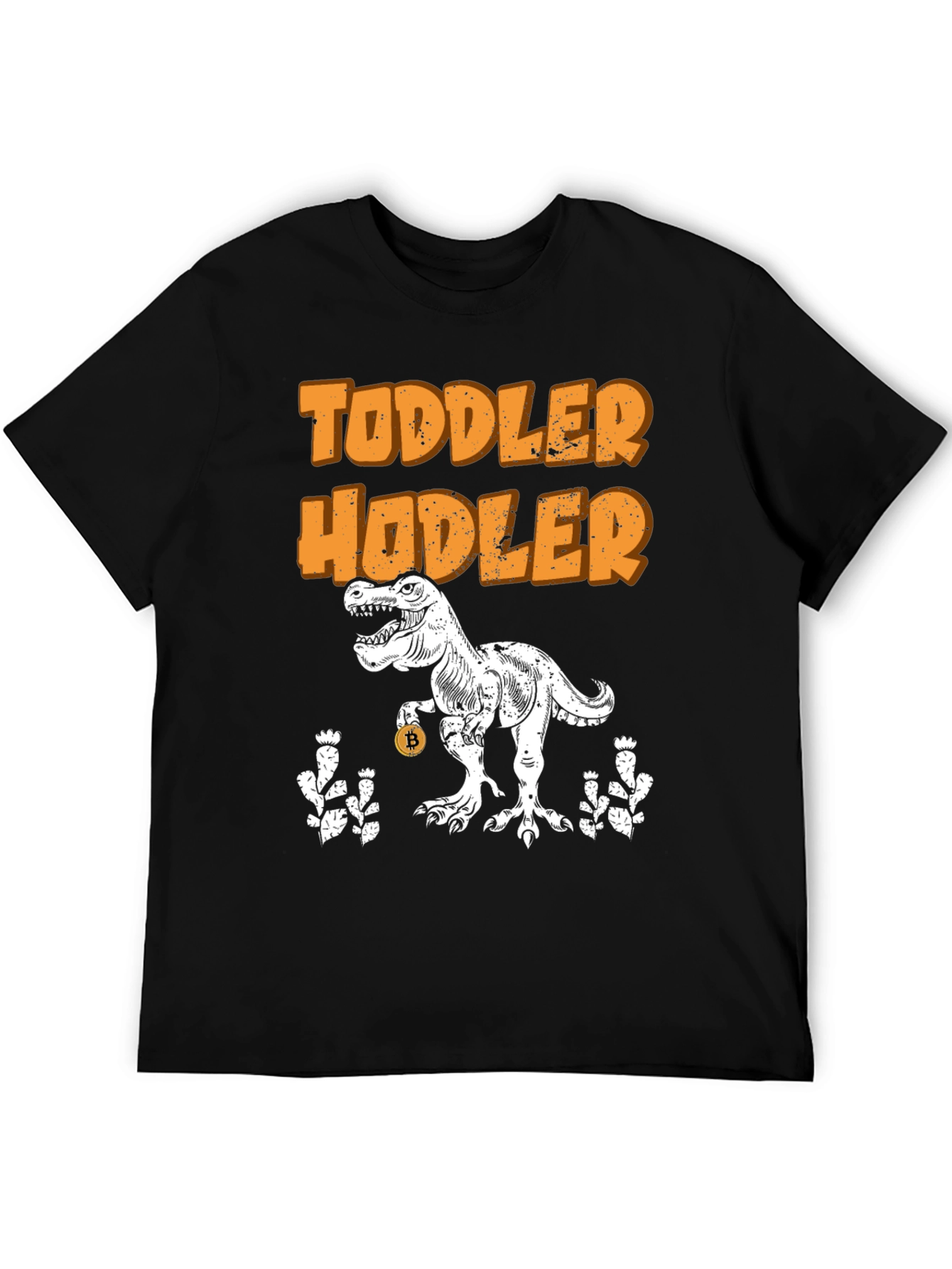 Toddler Hodler Bitcoin Dinosaur T-Shirt