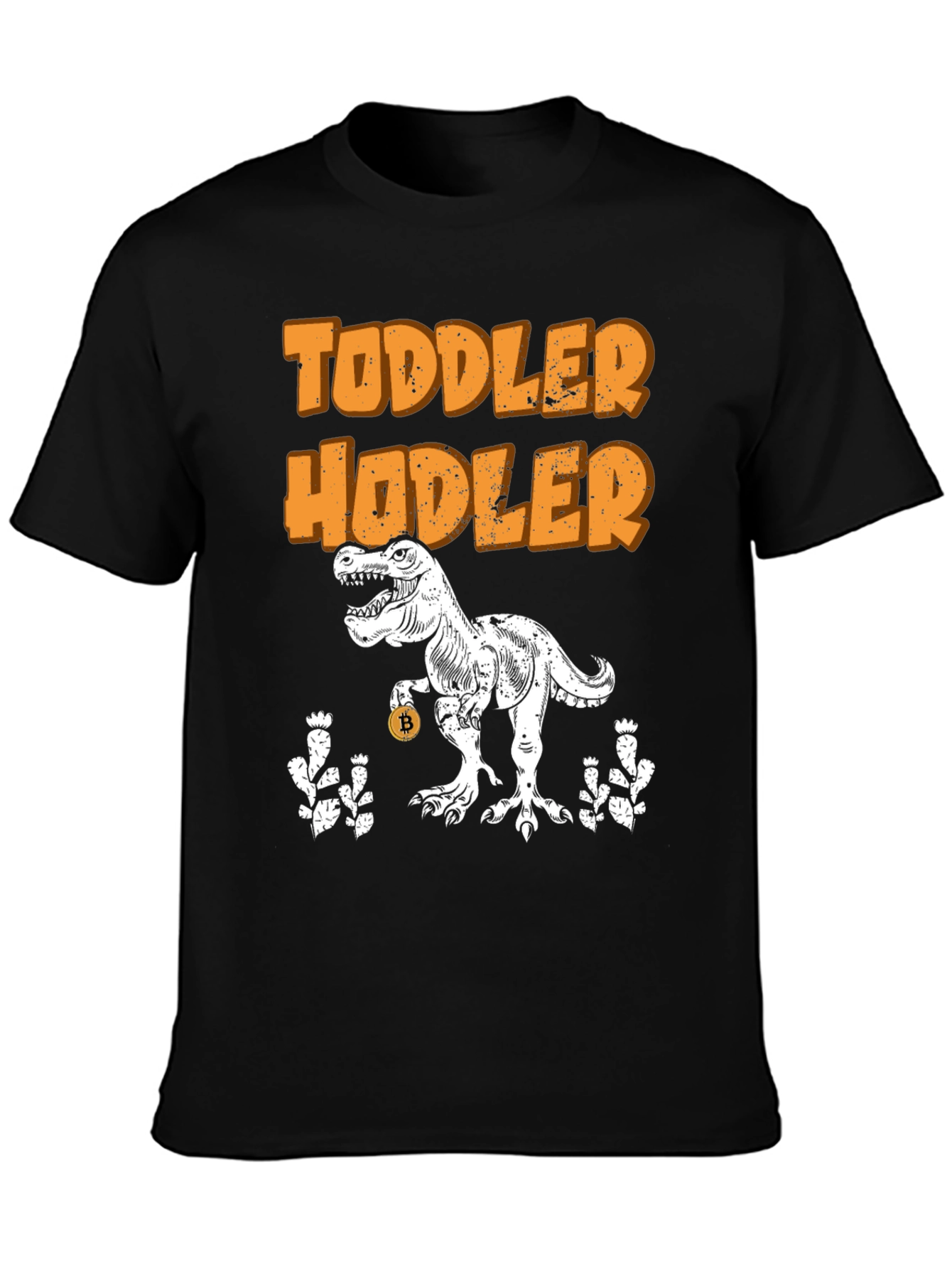 Toddler Hodler Bitcoin Dinosaur T-Shirt