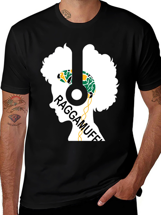 Raggamuffin Headphones Graphic Tee - Unisex