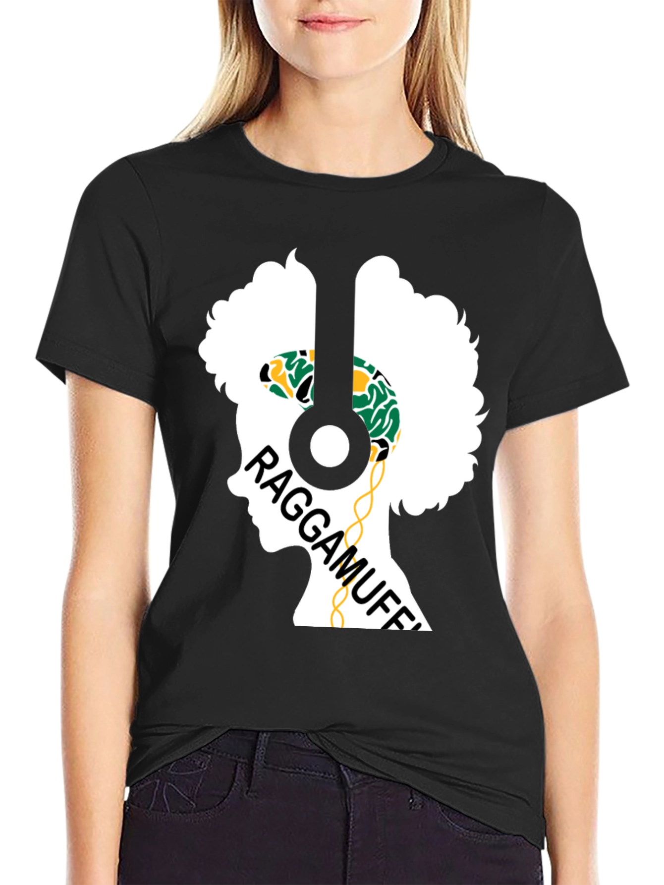 Raggamuffin Headphones Graphic Tee - Unisex