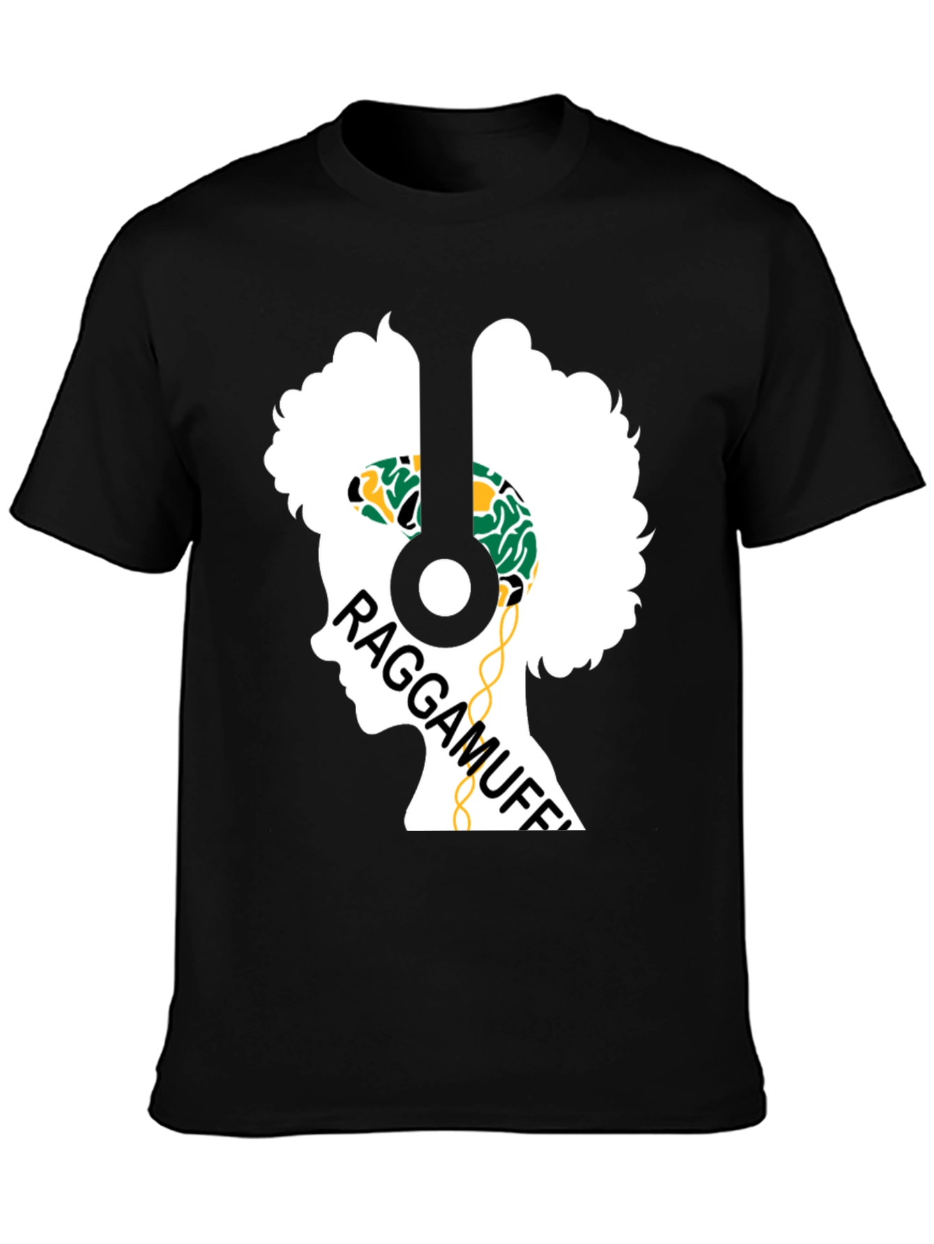 Raggamuffin Headphones Graphic Tee - Unisex