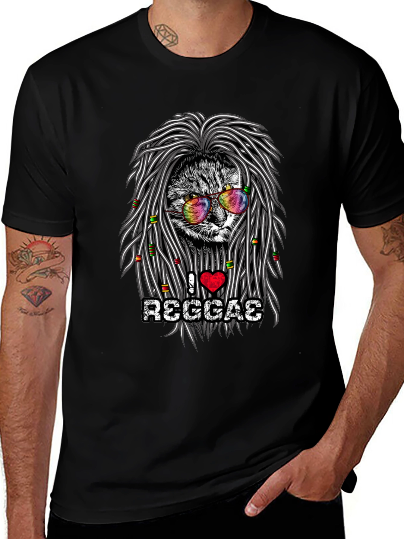 Reggae Cat T-Shirt