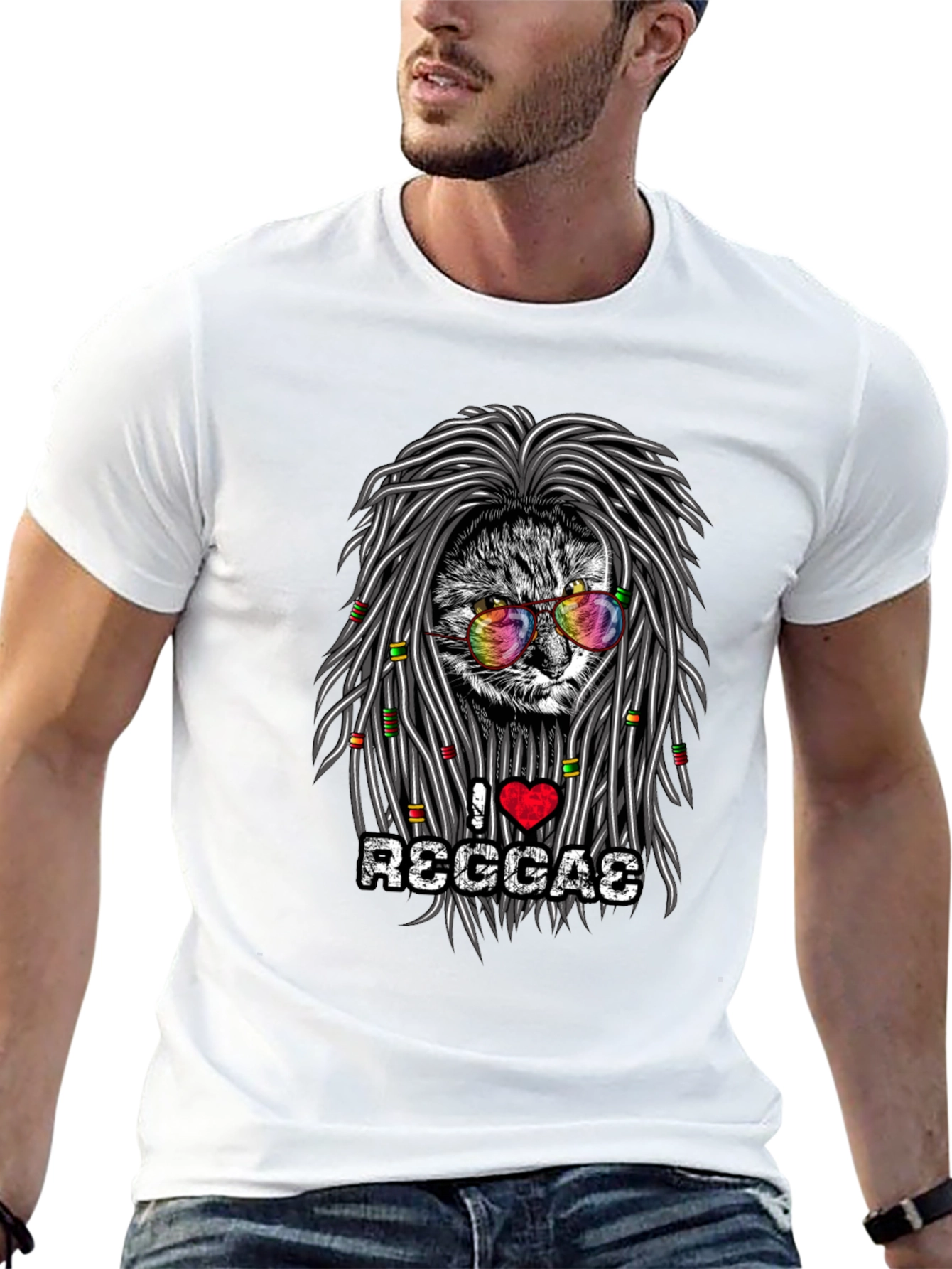 Reggae Cat T-Shirt