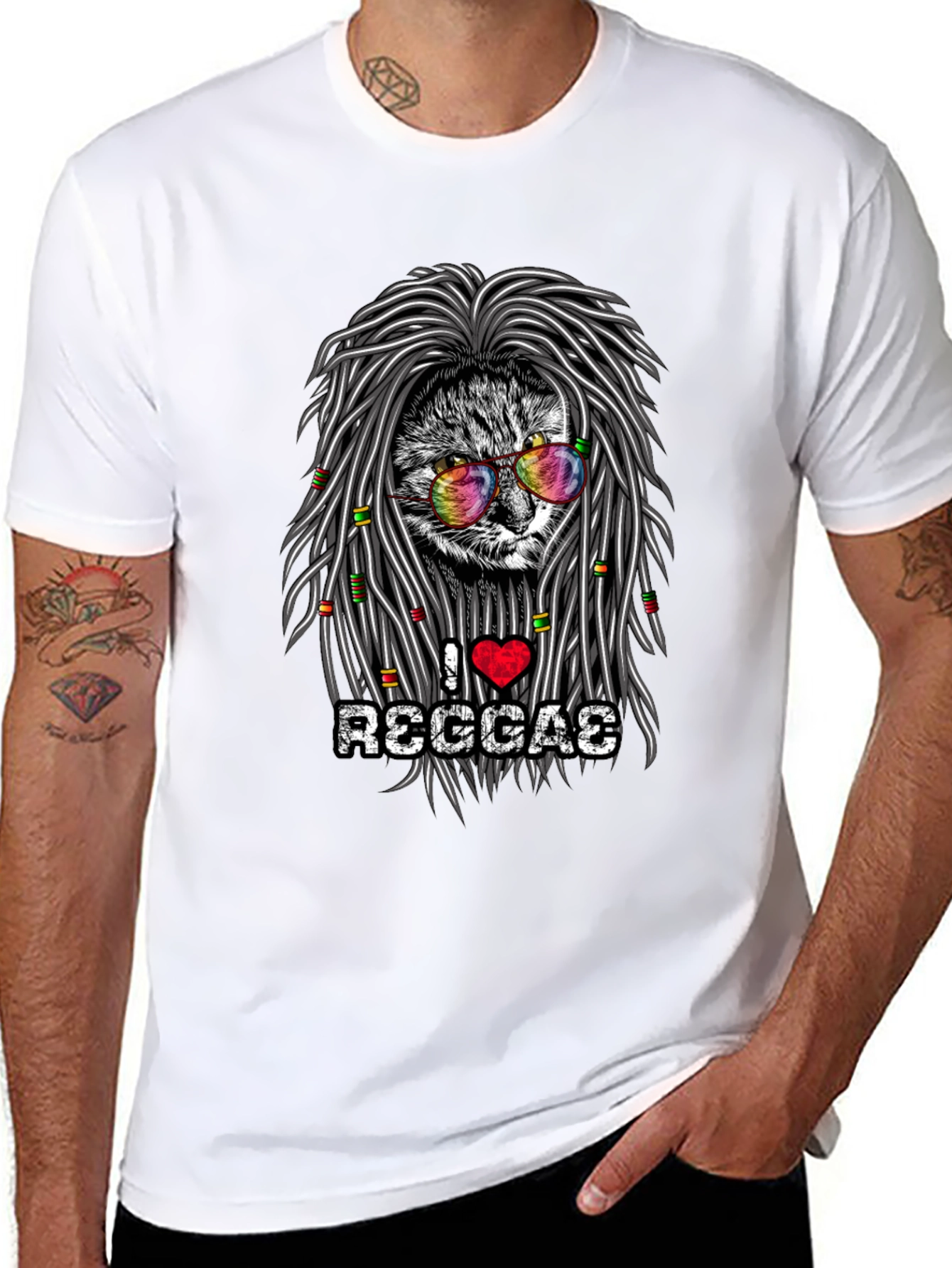 Reggae Cat T-Shirt