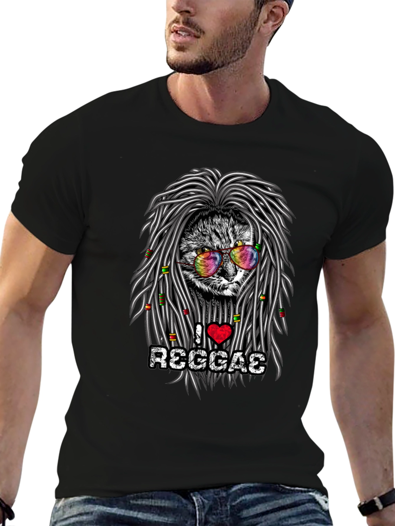 Reggae Cat T-Shirt