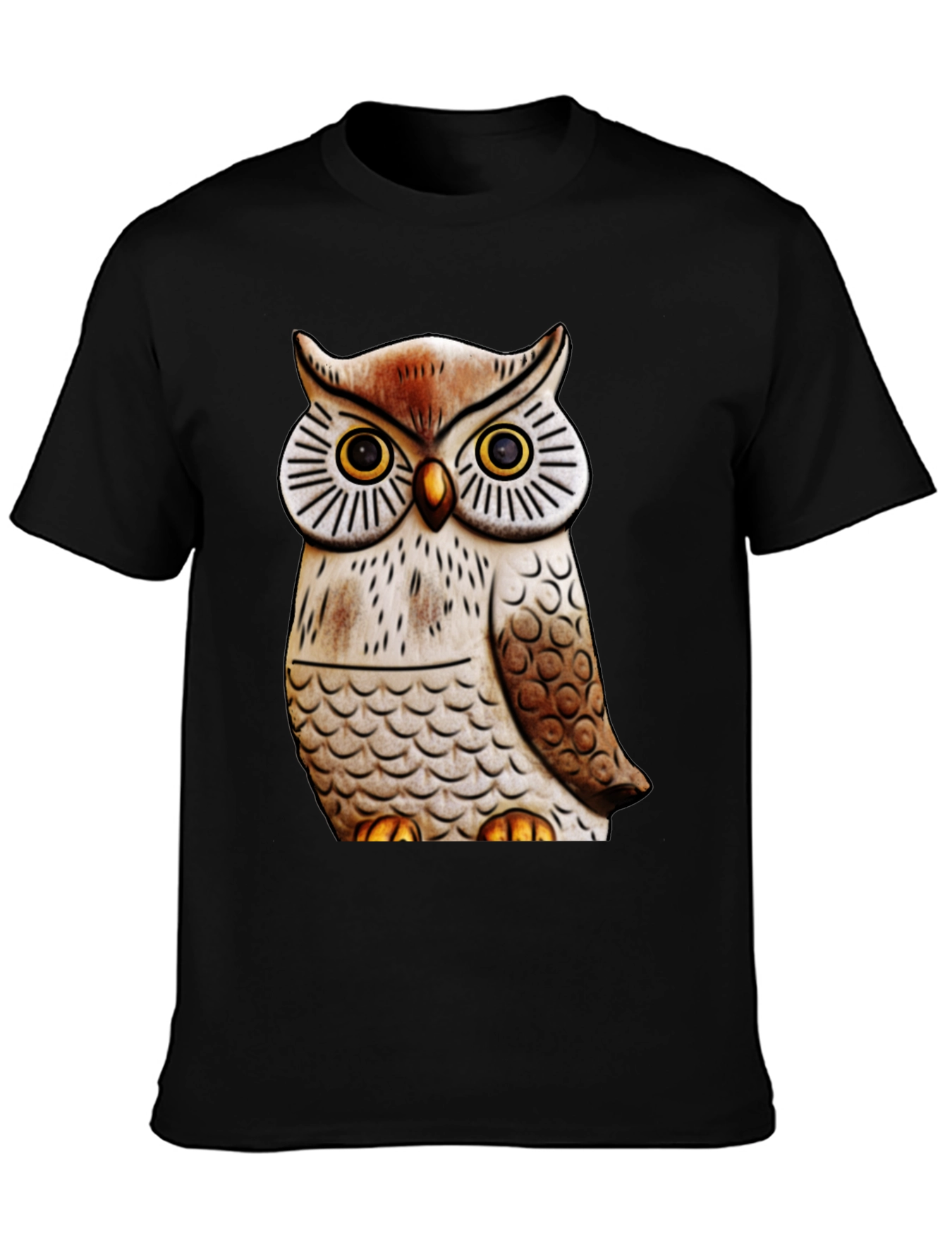 Owl Graphic Print Tee