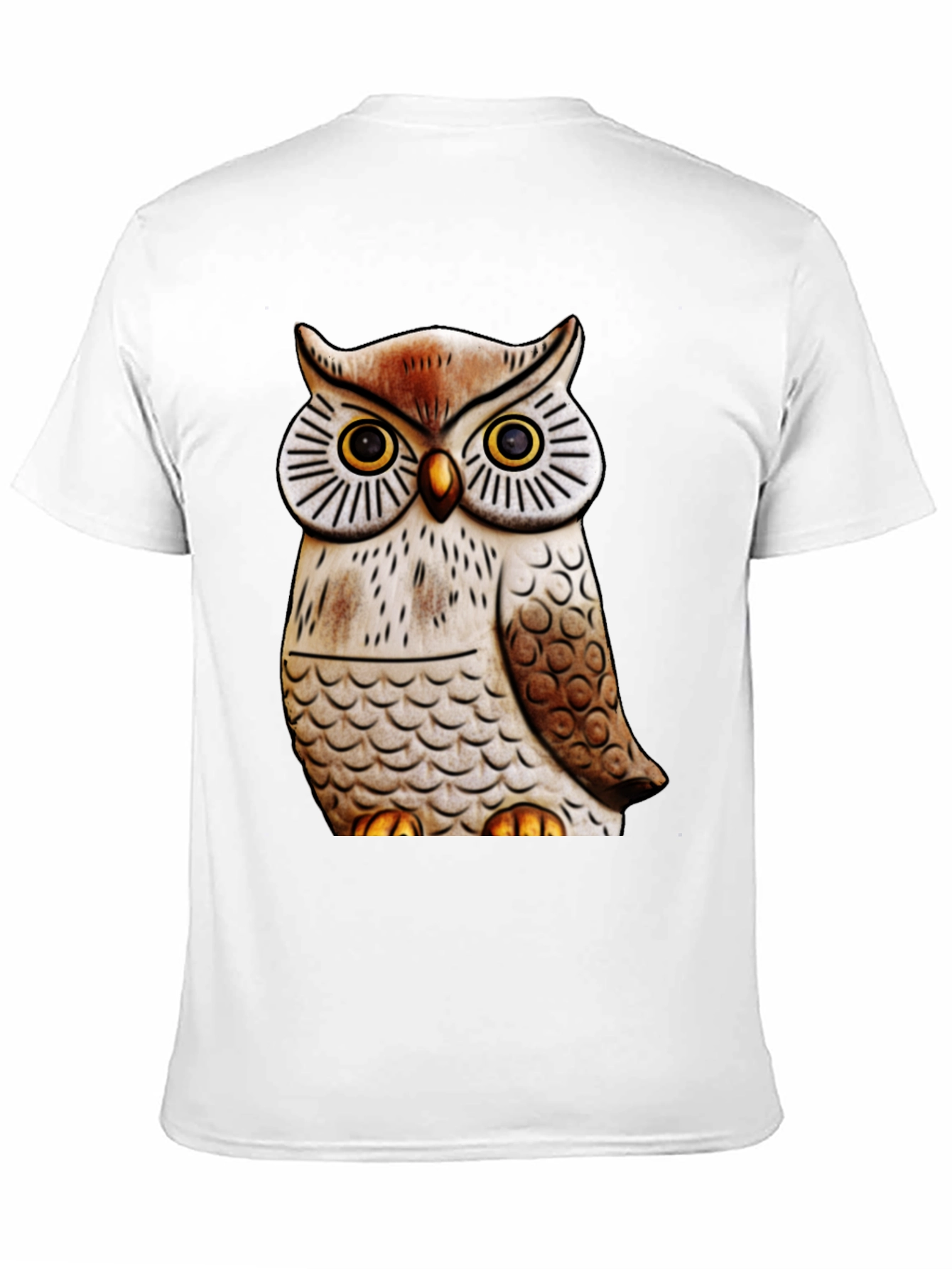Owl Graphic Print Tee