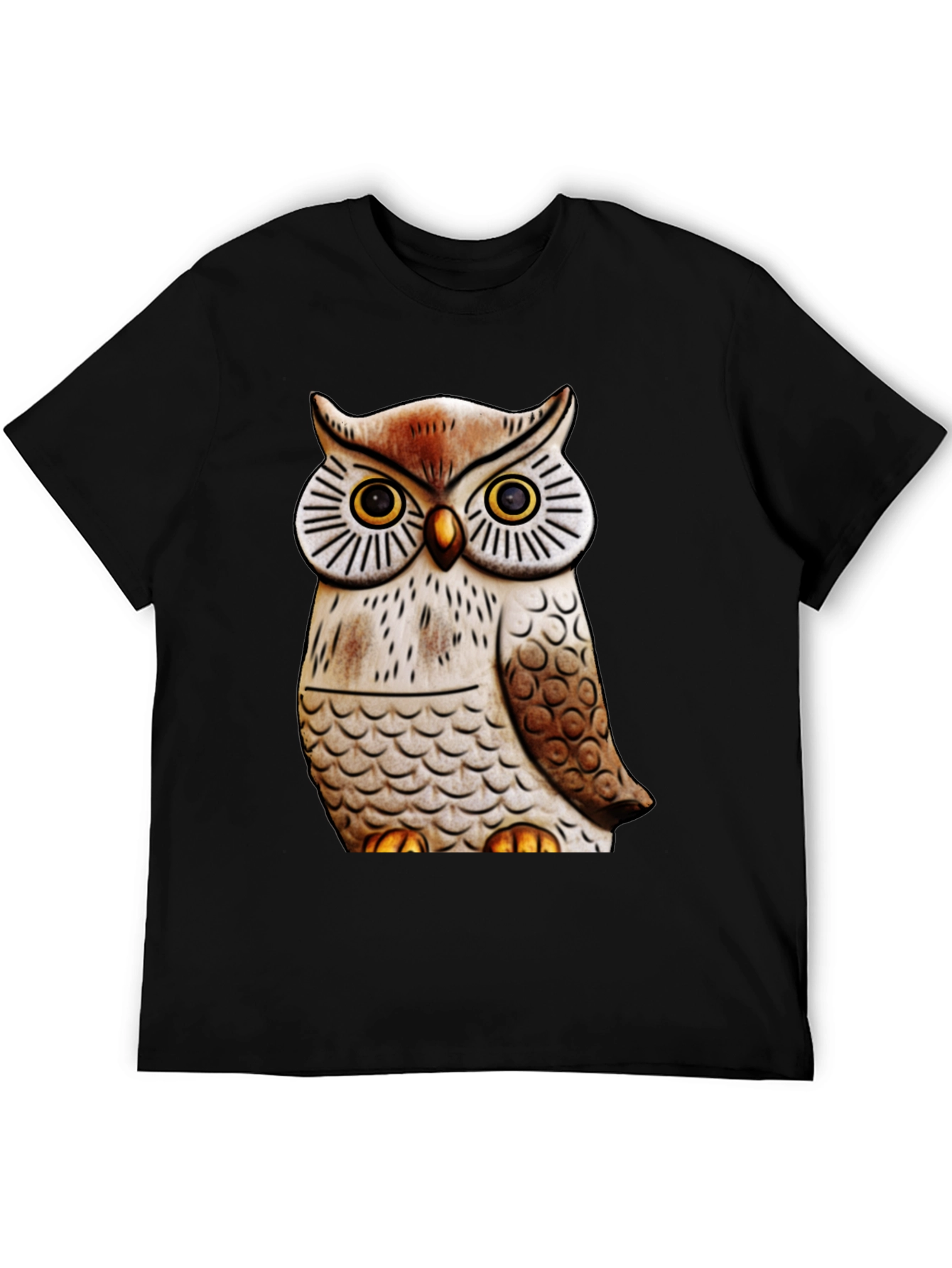 Owl Graphic Print Tee