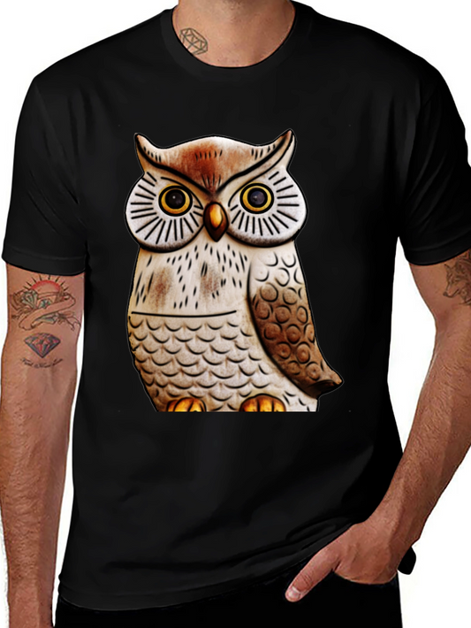 Owl Graphic Print Tee
