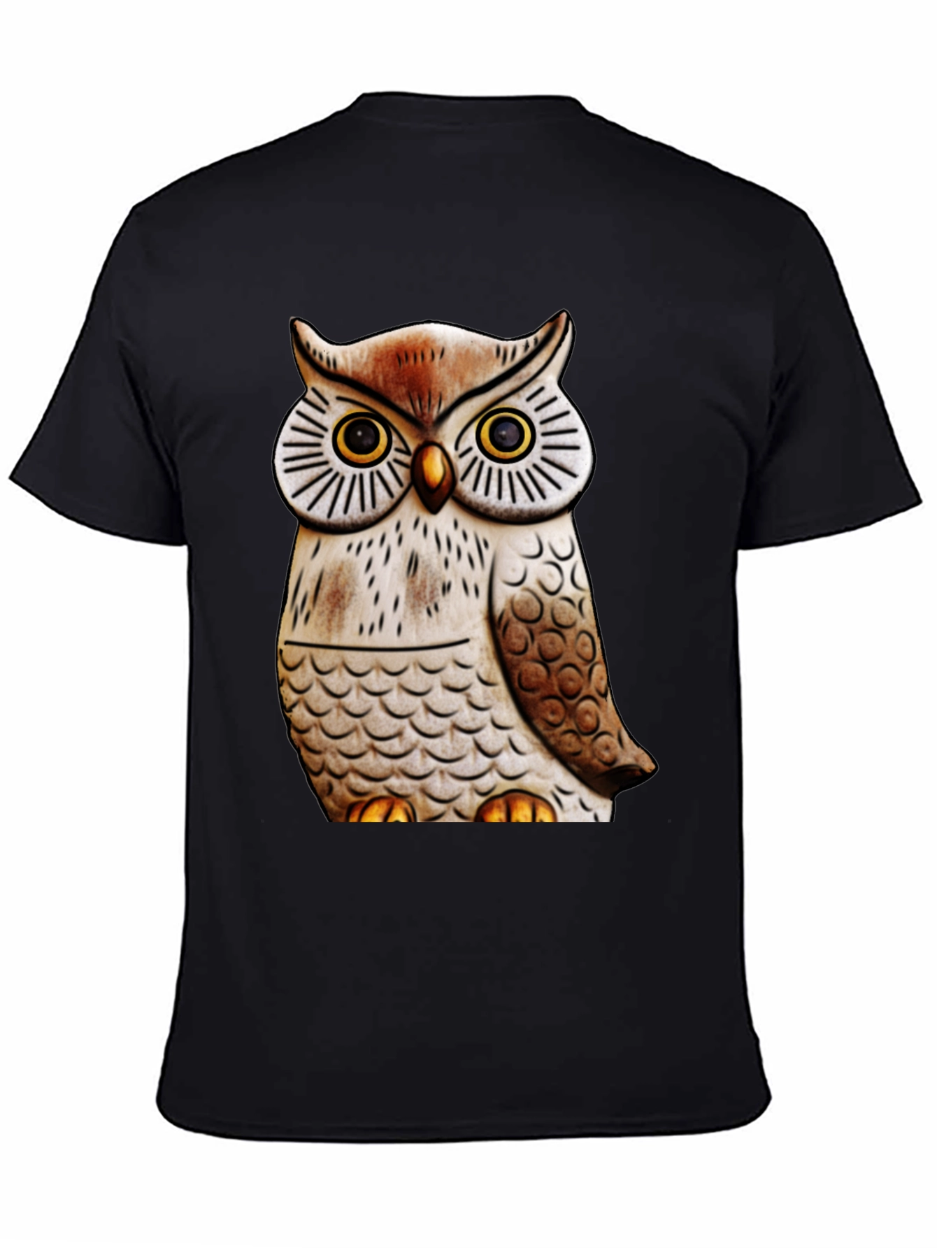 Owl Graphic Print Tee