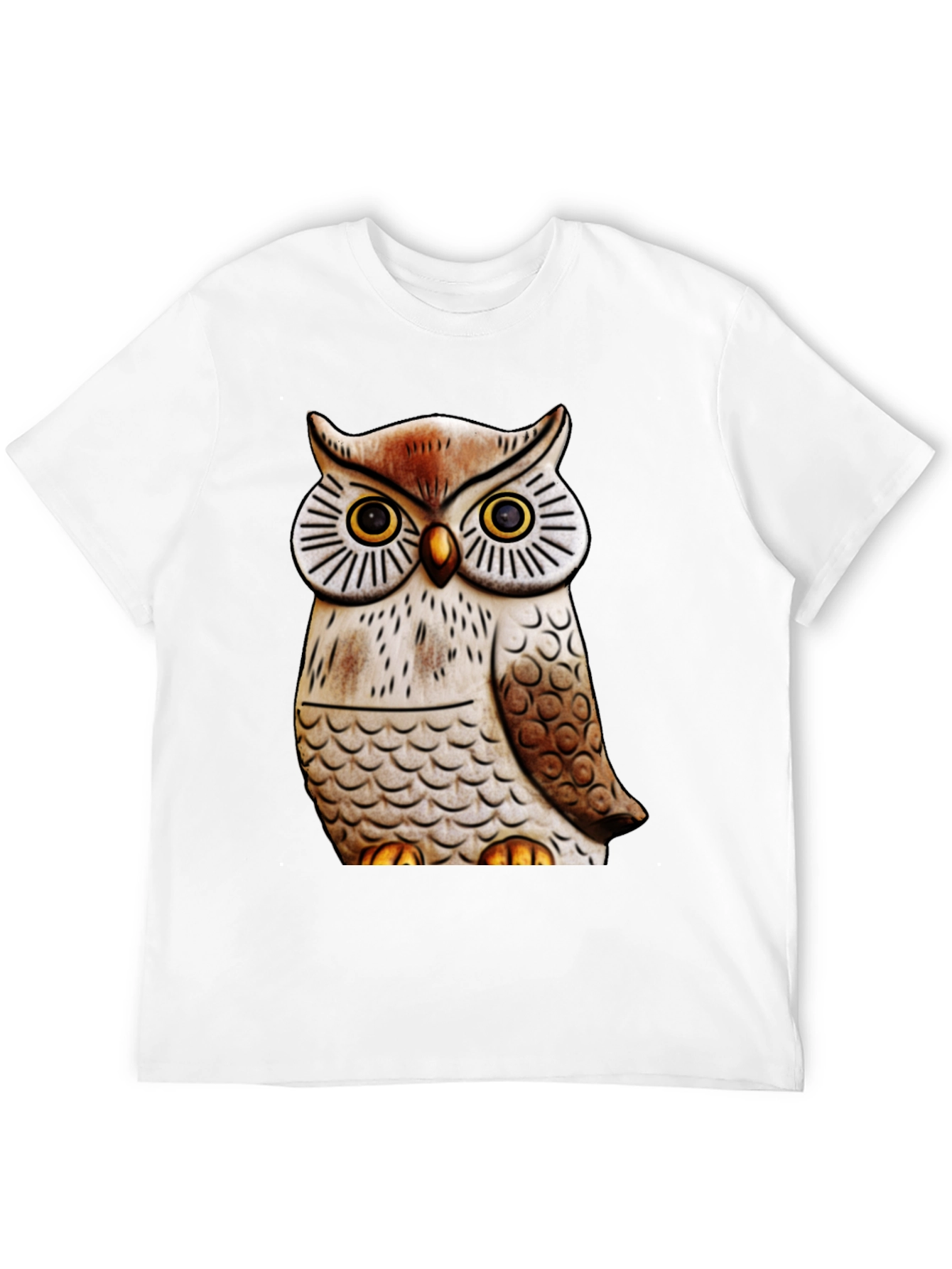 Owl Graphic Print Tee