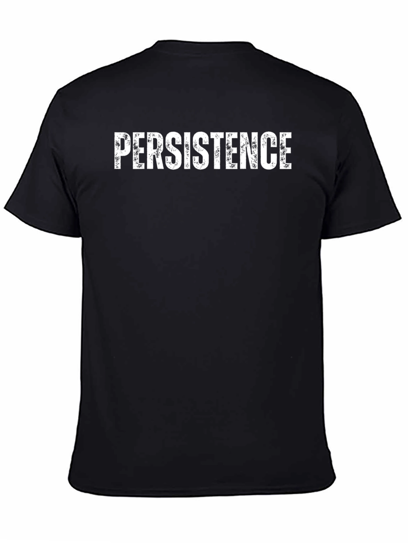 Persistence Black Graphic T-Shirt