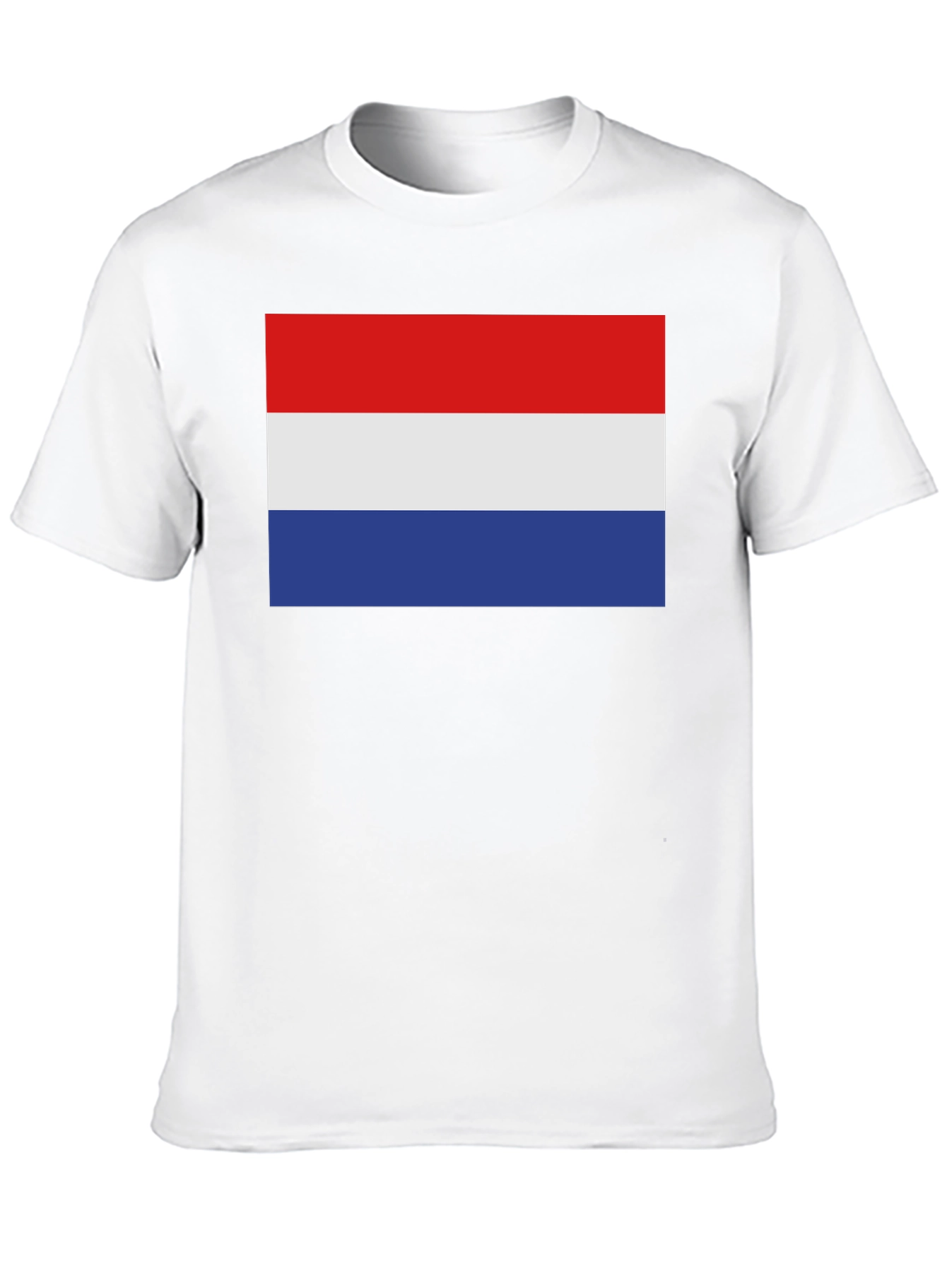 Netherlands Flag T-Shirt - Black