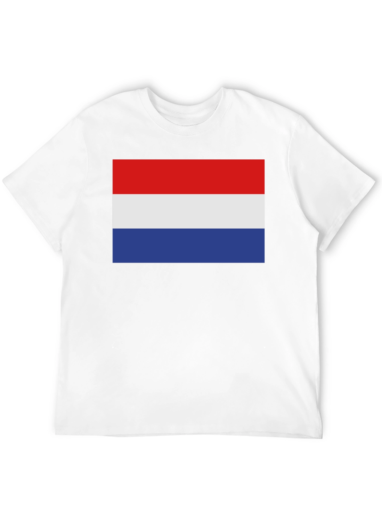 Netherlands Flag T-Shirt - Black