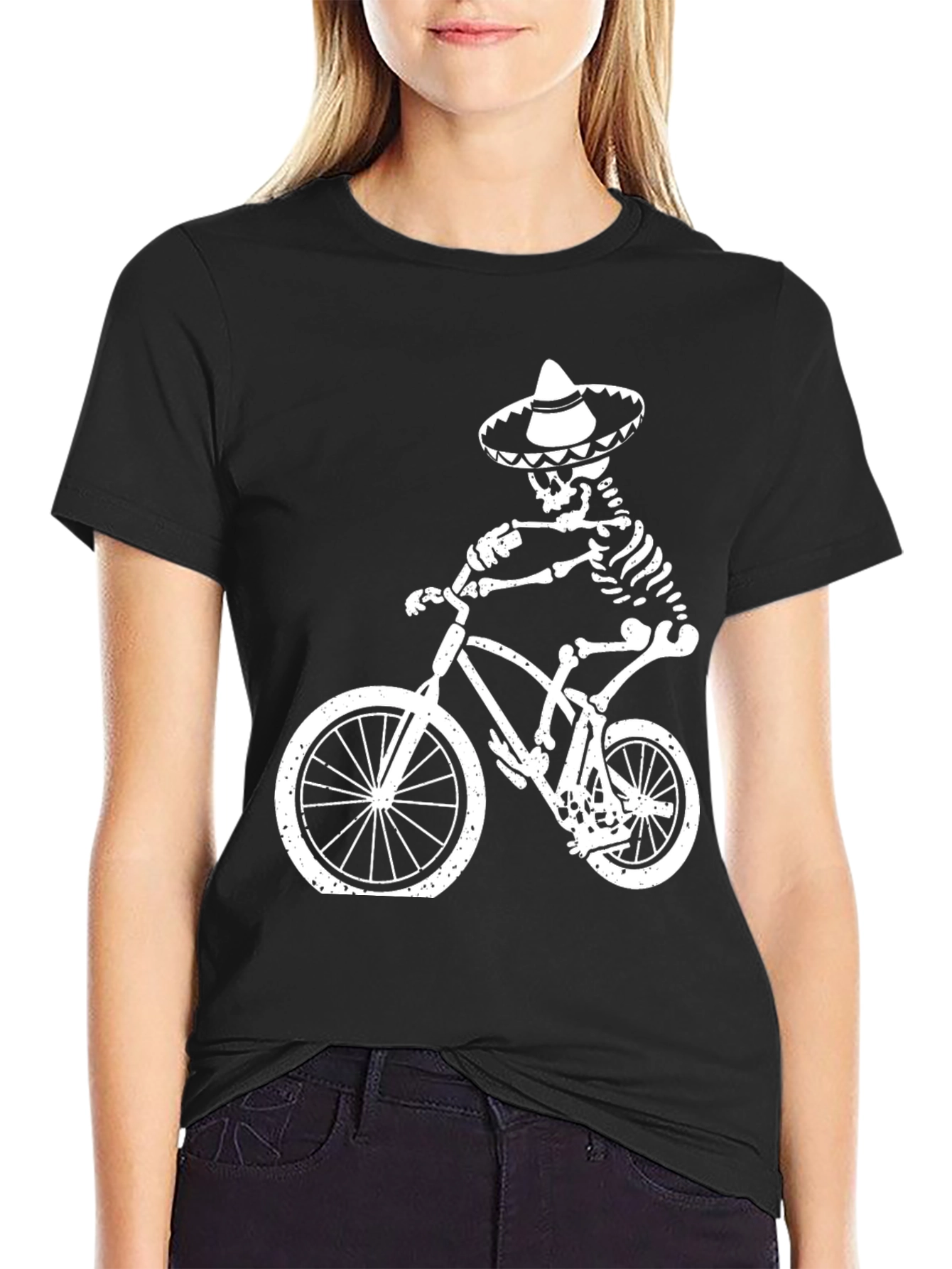 Skeleton Biker T-Shirt