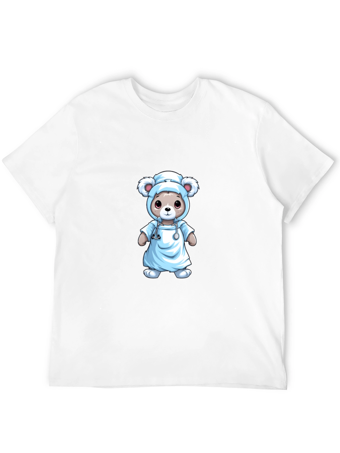 Nurse Bear T-Shirt - Medical Cute Animal Tee