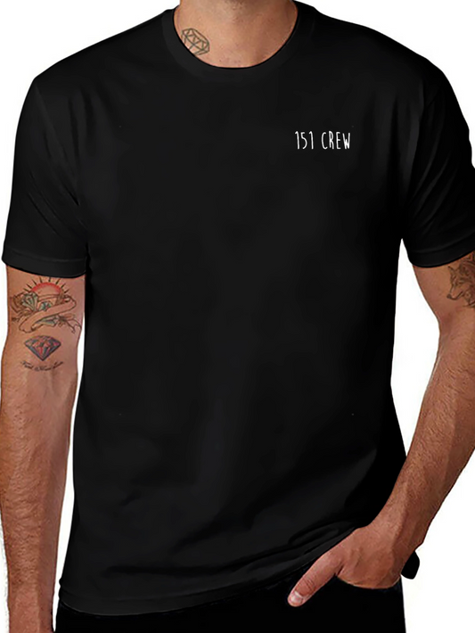 151 Crew Black T-Shirt
