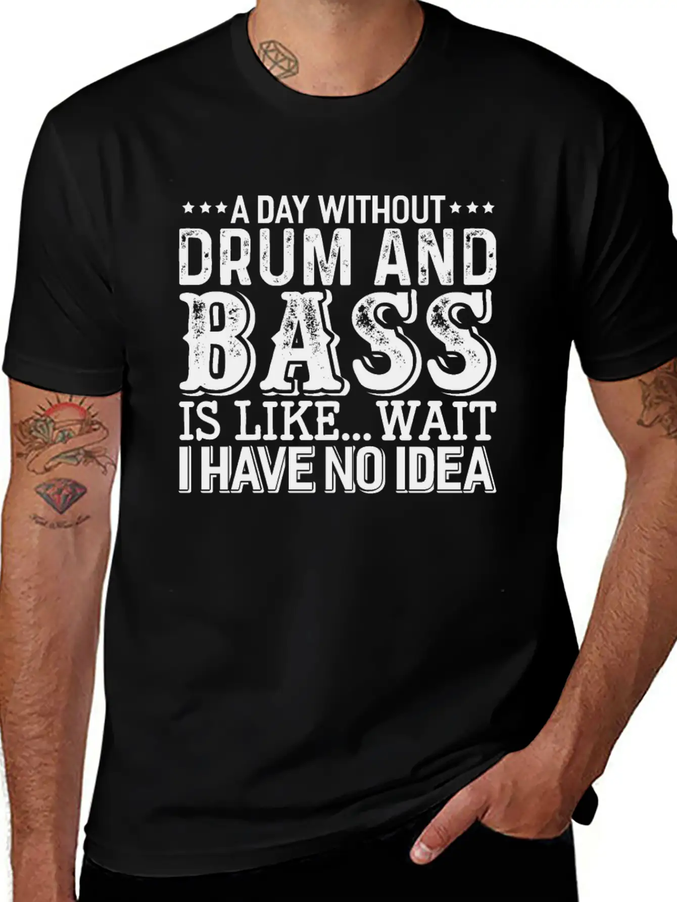 A Day Without Drum And Bass Soft Cotton Short Sleeve Tee – Unisex Wardrobe Staple