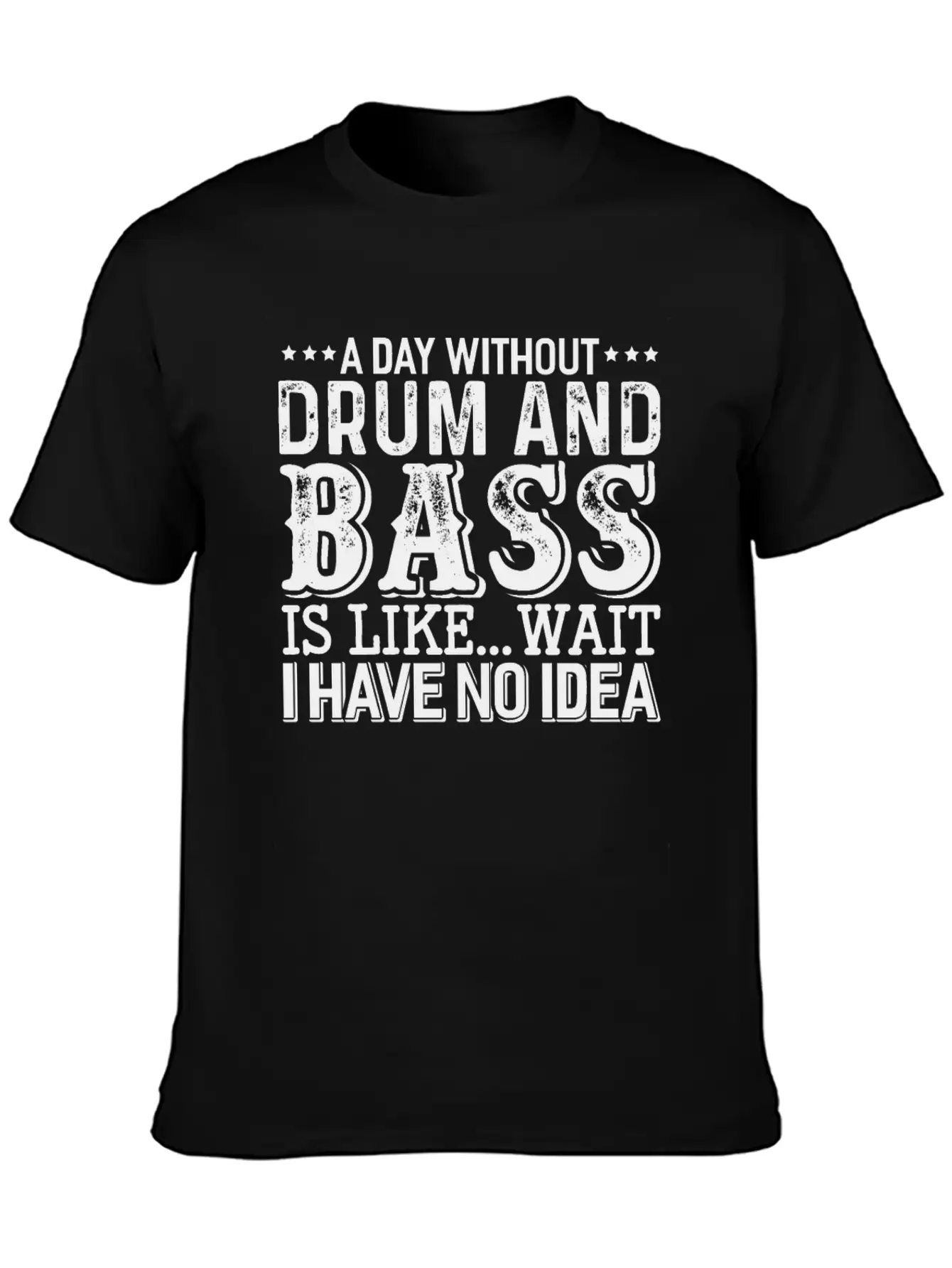 A Day Without Drum And Bass Soft Cotton Short Sleeve Tee – Unisex Wardrobe Staple