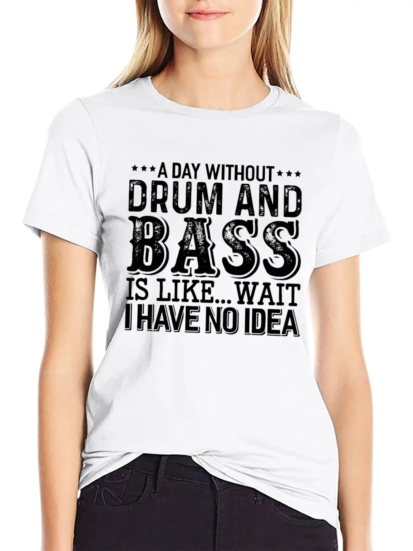 A Day Without Drum And Bass Soft Cotton Short Sleeve Tee – Unisex Wardrobe Staple