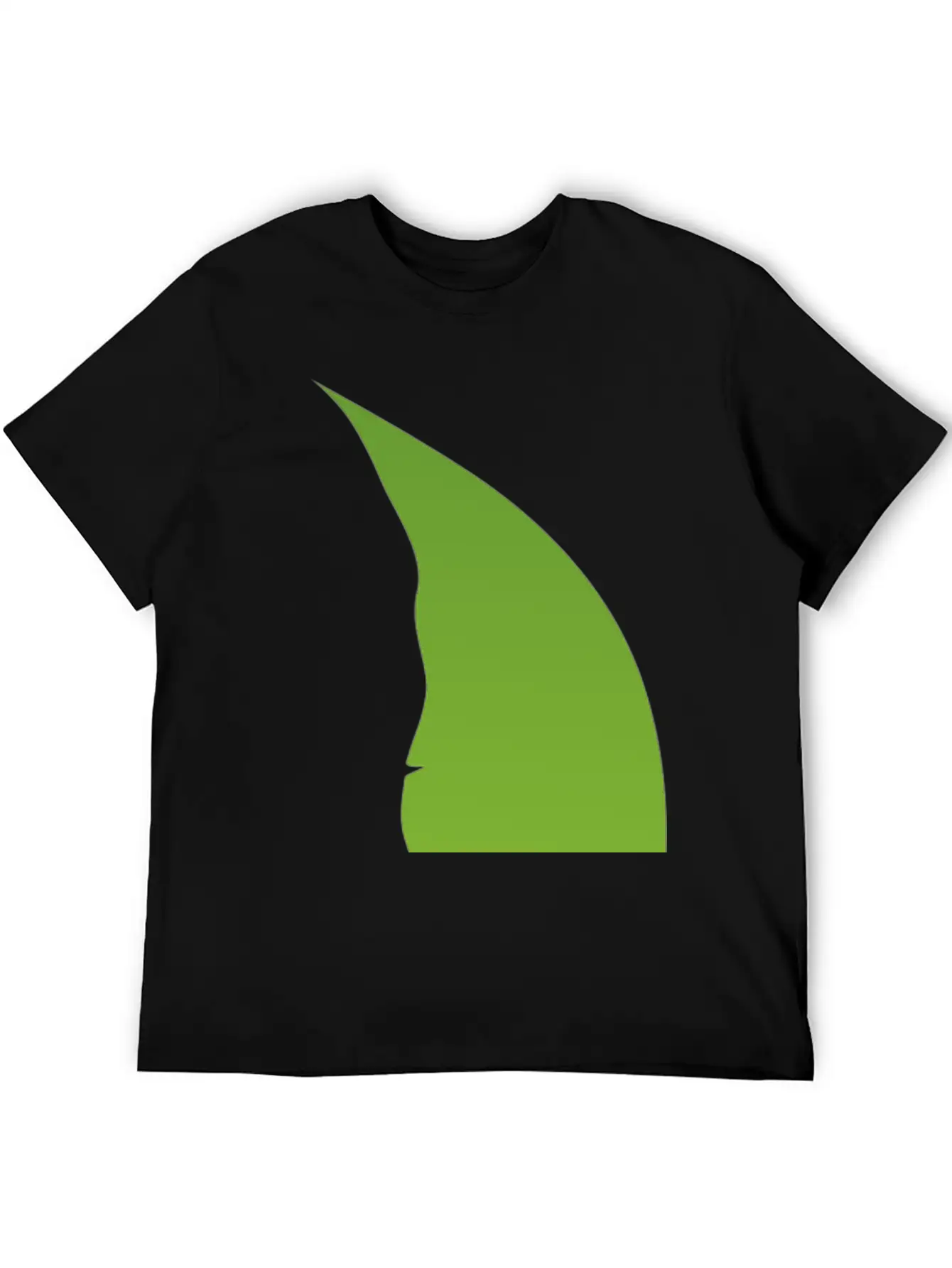 A FACE IN A TREE LEAF Unisex Casual T-Shirt – Clean Design For Daily Comfort