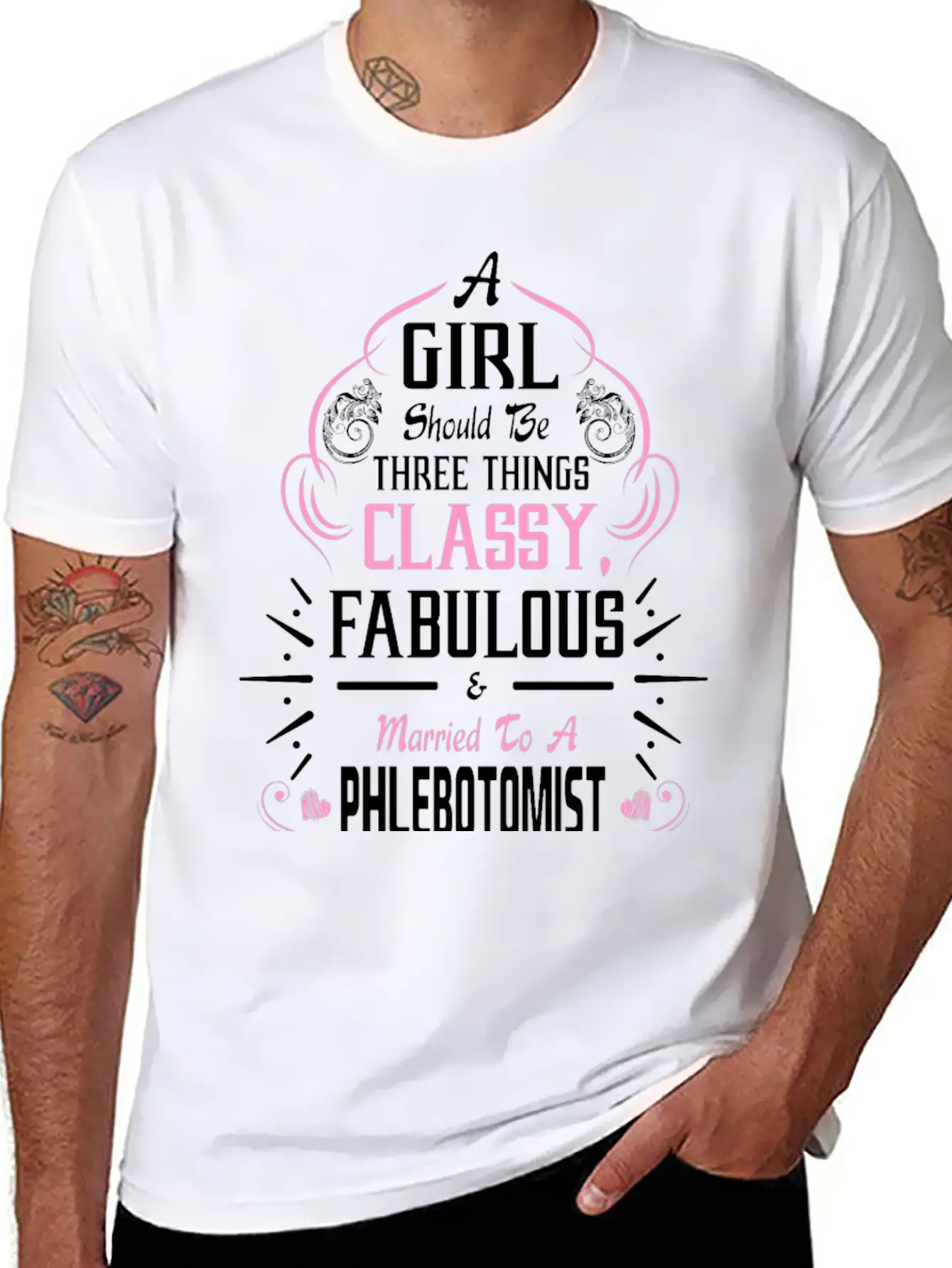 A Girl Should Be Three Things Classy Fabulous & Modern Fit Casual T-Shirt – Clean And Versatile Design