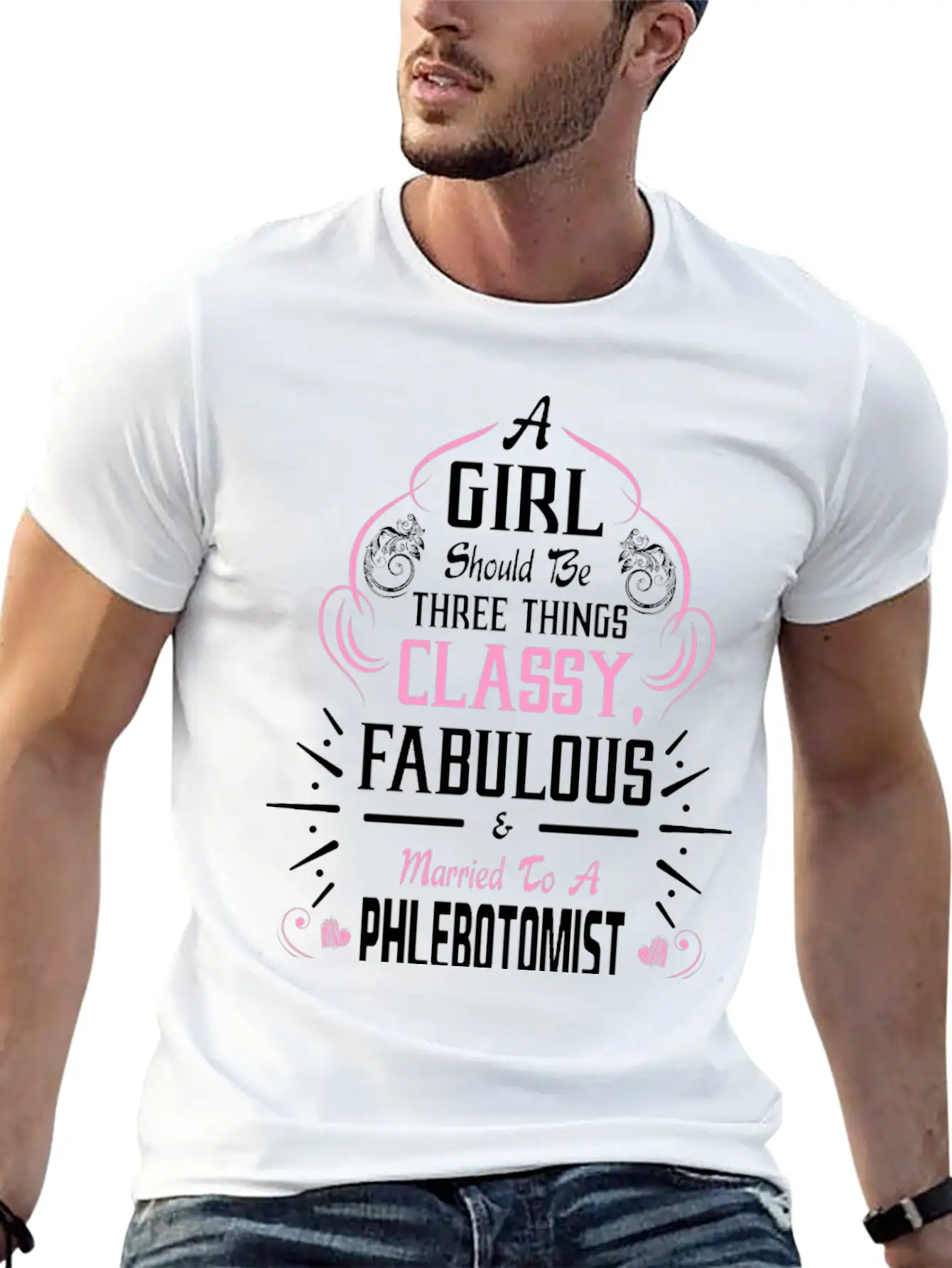 A Girl Should Be Three Things Classy Fabulous & Modern Fit Casual T-Shirt – Clean And Versatile Design