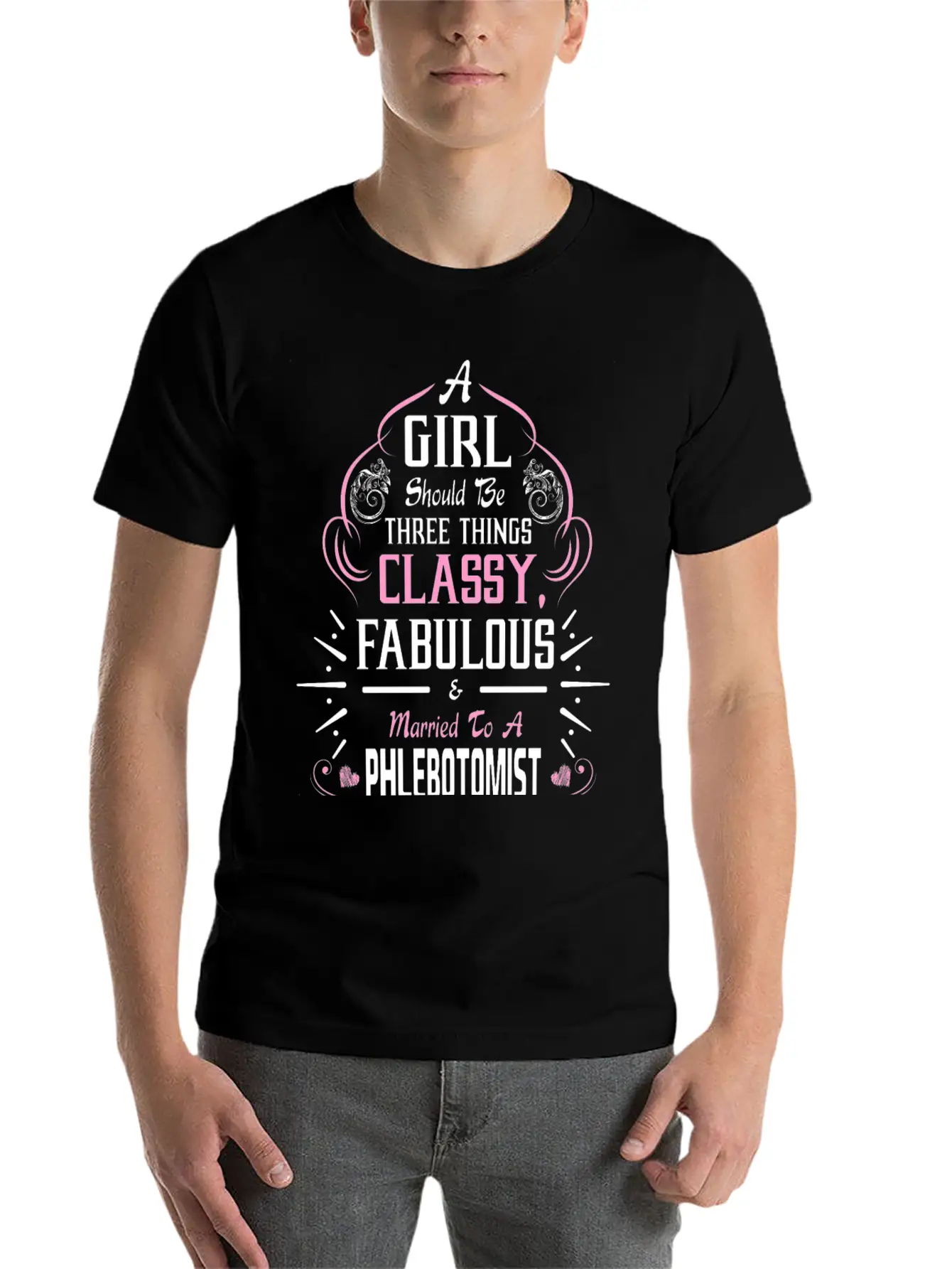 A Girl Should Be Three Things Classy Fabulous & Modern Fit Casual T-Shirt – Clean And Versatile Design