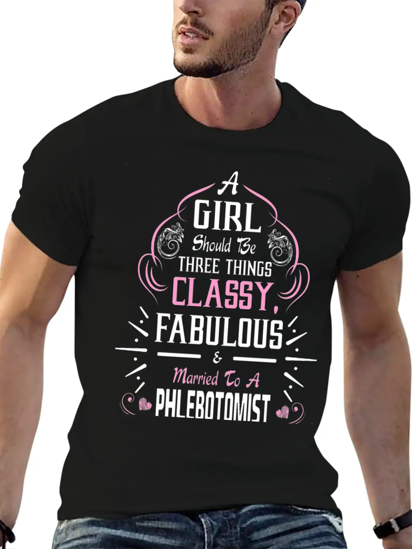 A Girl Should Be Three Things Classy Fabulous & Modern Fit Casual T-Shirt – Clean And Versatile Design