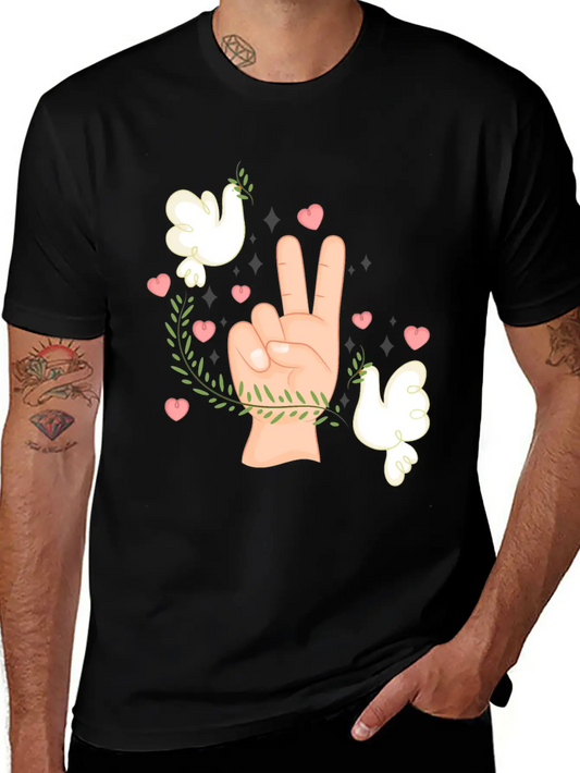 A Journey Towards Inner And Global Peace Stylish Everyday T-Shirt – Unisex Basic Cotton Tee