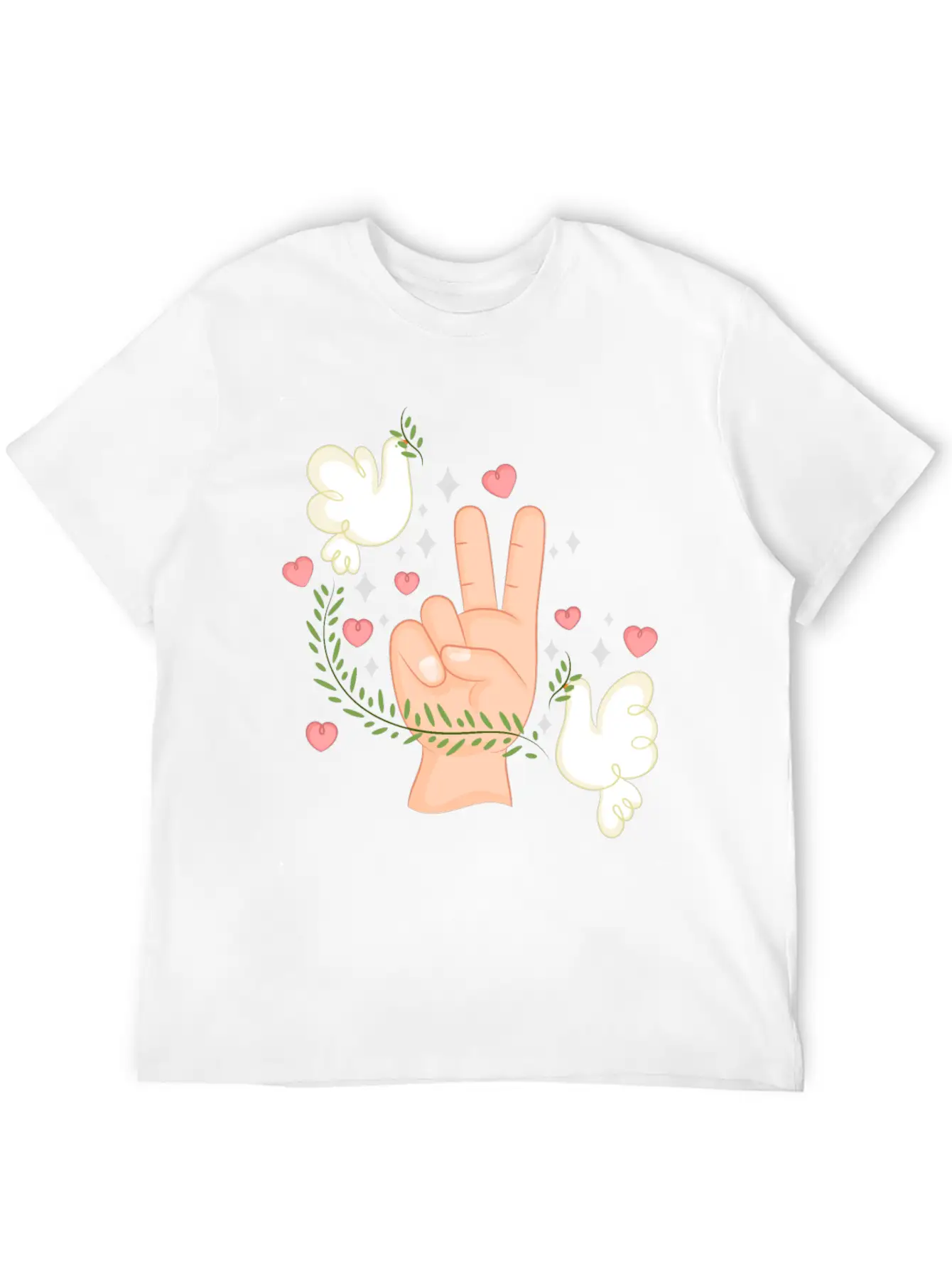 A Journey Towards Inner And Global Peace Stylish Everyday T-Shirt – Unisex Basic Cotton Tee