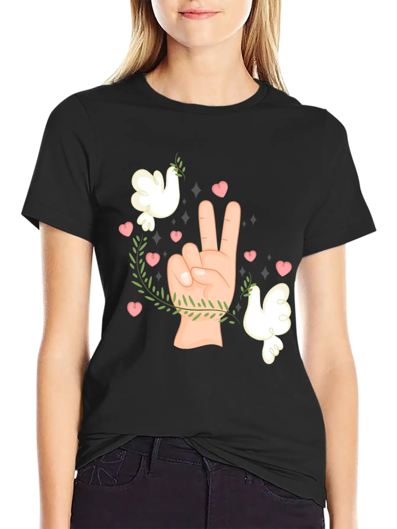 A Journey Towards Inner And Global Peace Stylish Everyday T-Shirt – Unisex Basic Cotton Tee