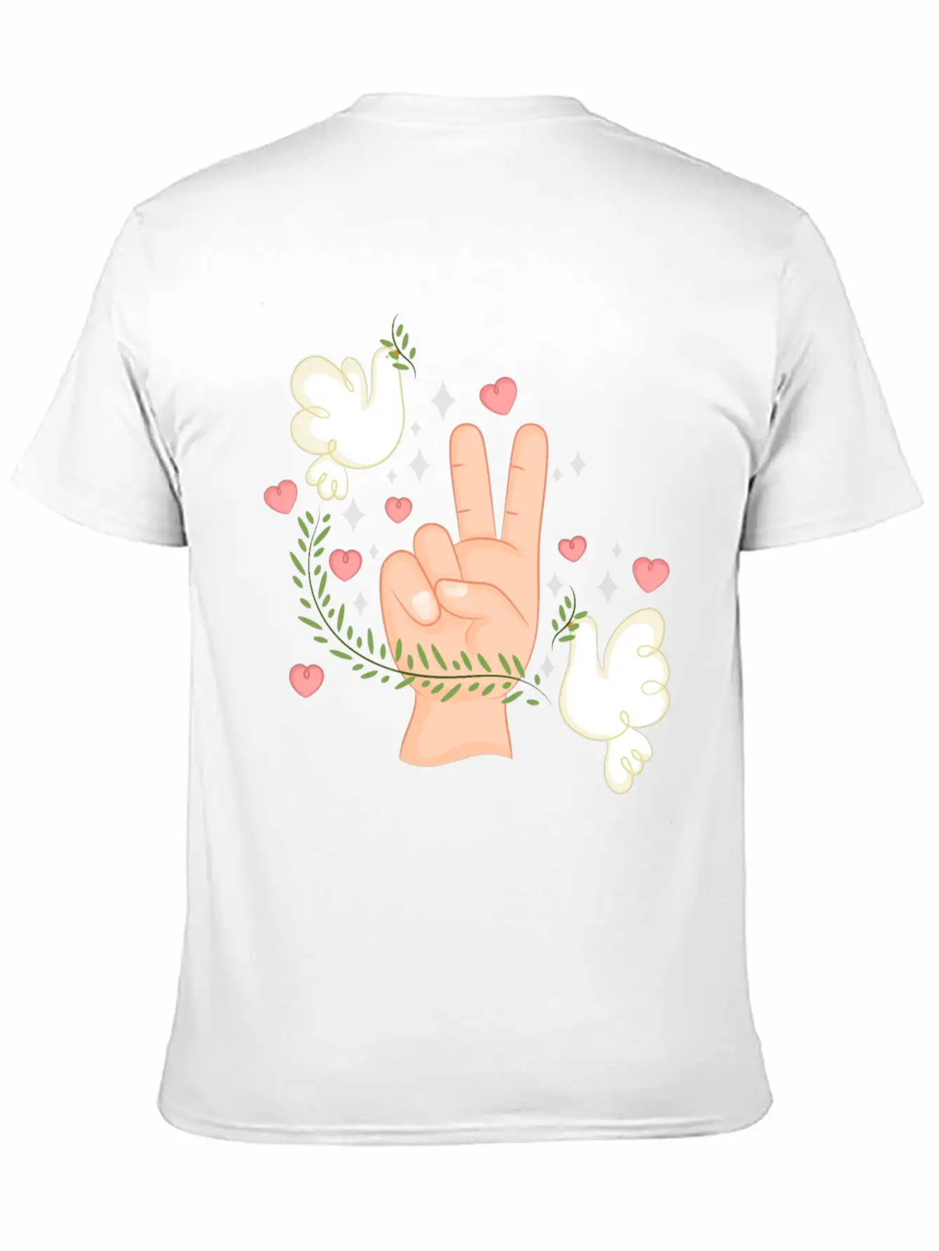 A Journey Towards Inner And Global Peace Stylish Everyday T-Shirt – Unisex Basic Cotton Tee