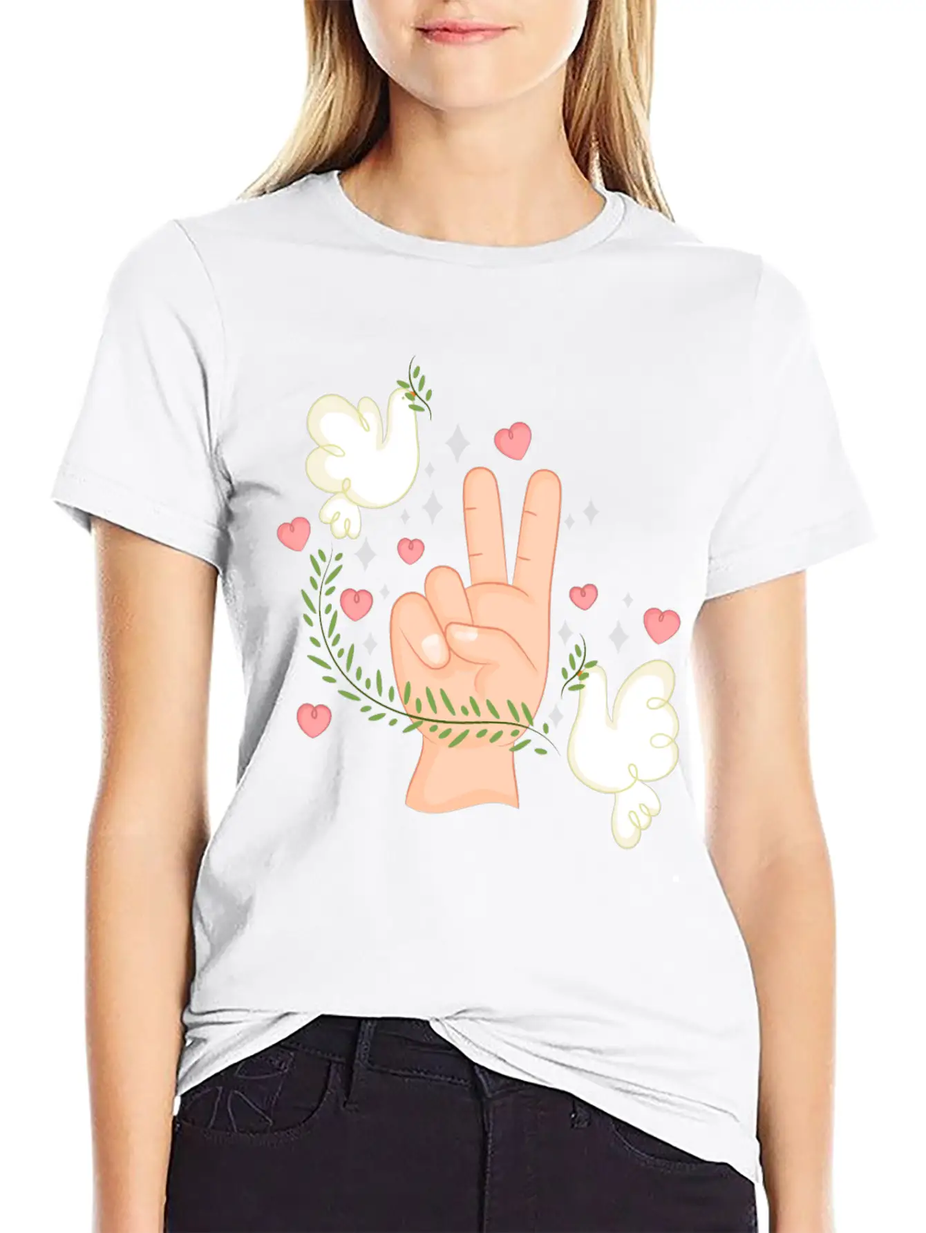 A Journey Towards Inner And Global Peace Stylish Everyday T-Shirt – Unisex Basic Cotton Tee