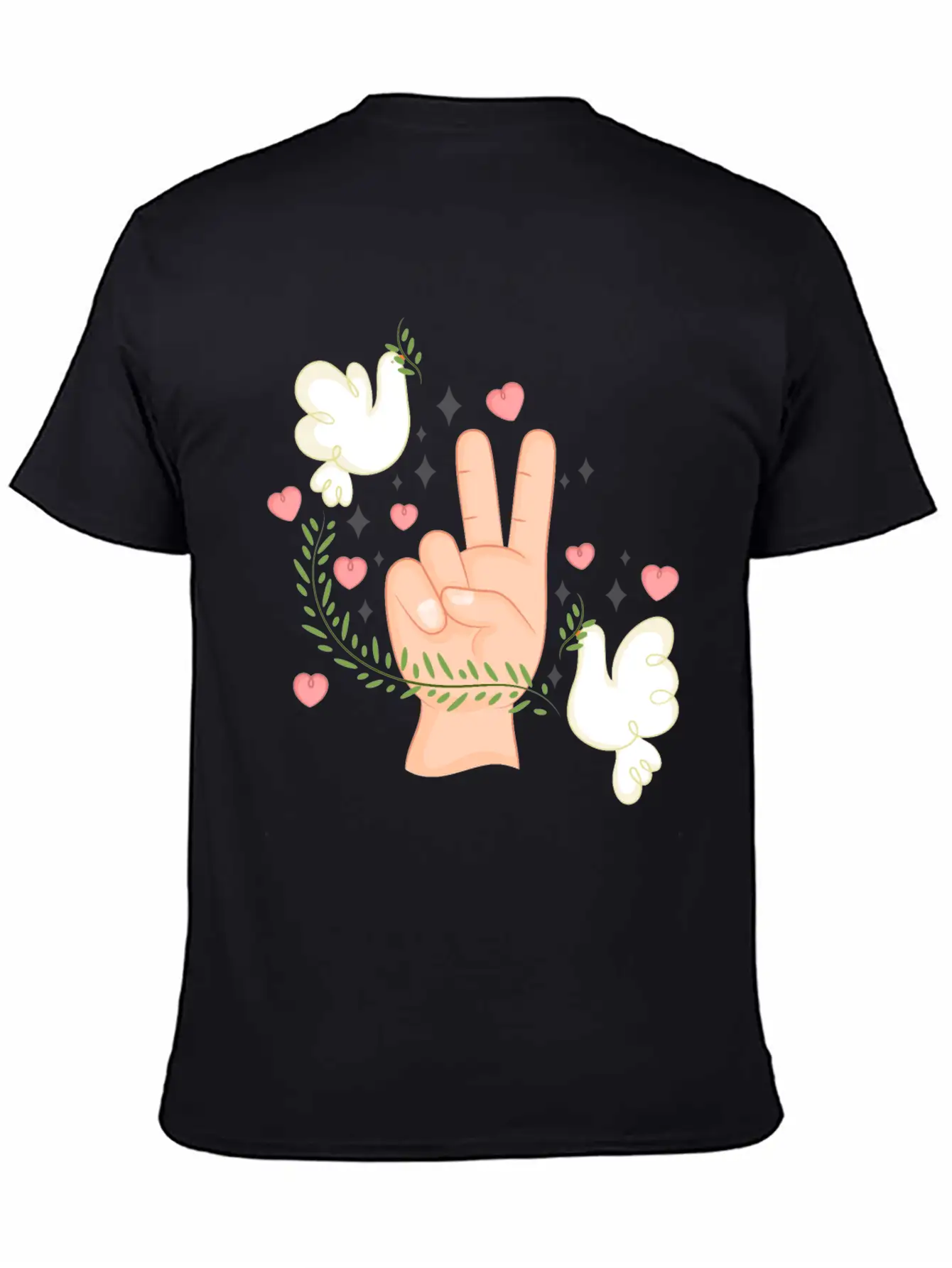 A Journey Towards Inner And Global Peace Stylish Everyday T-Shirt – Unisex Basic Cotton Tee